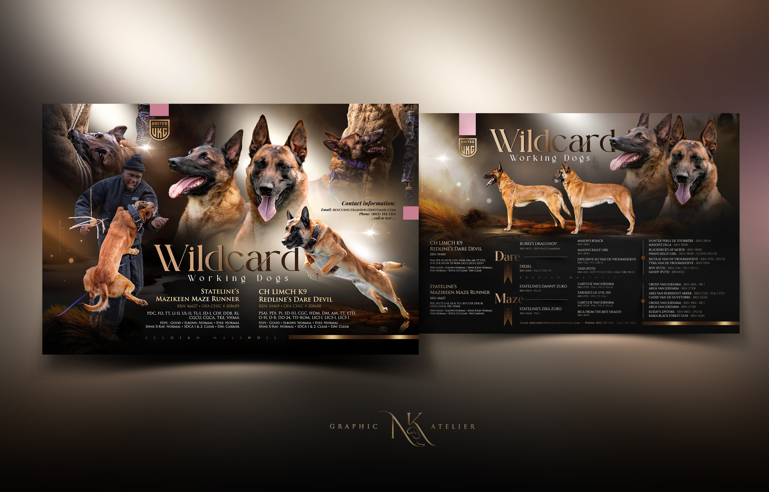 Graphics For Breeders. NK GRAPHIC ATELIER FOR BREEDERS