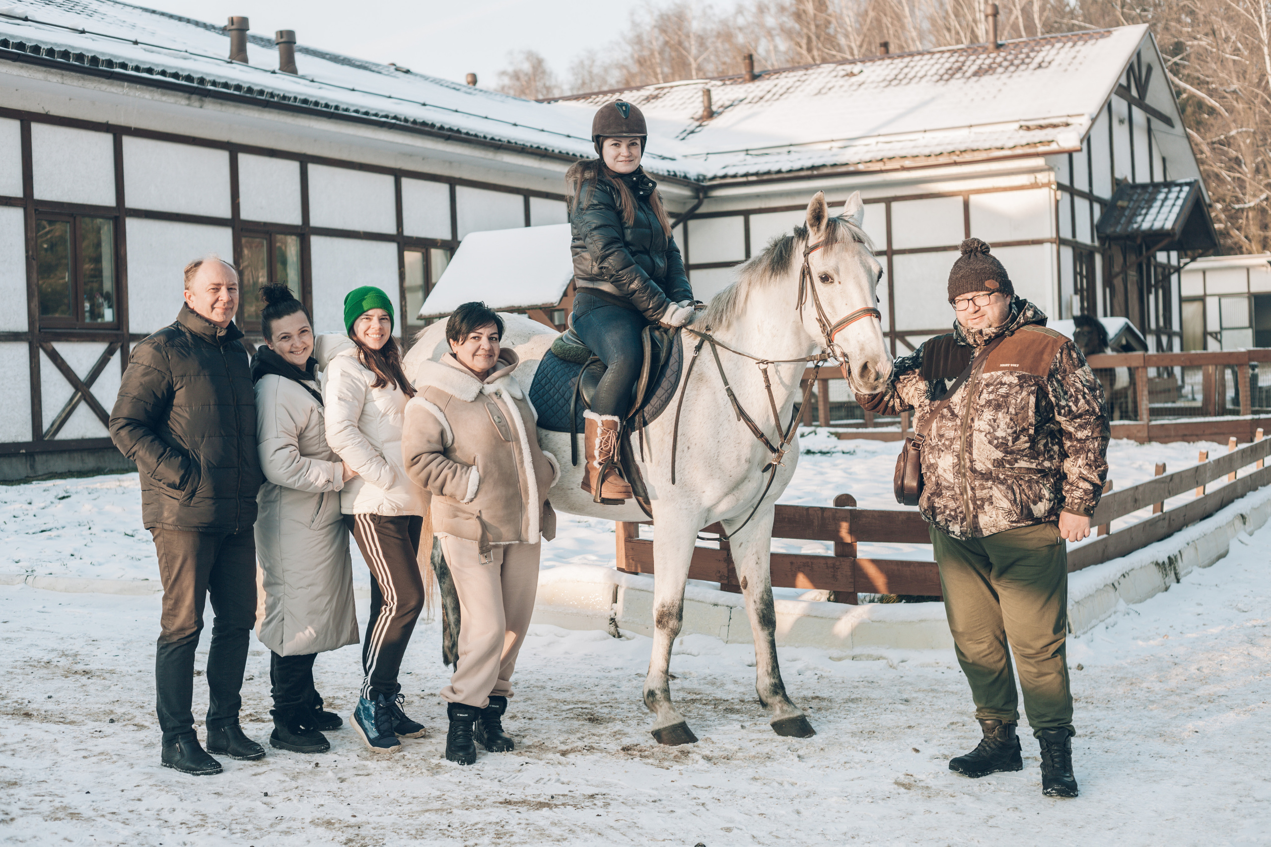Конная прогулка. Портретный и свадебный фотограф в Москве Сергей Святной