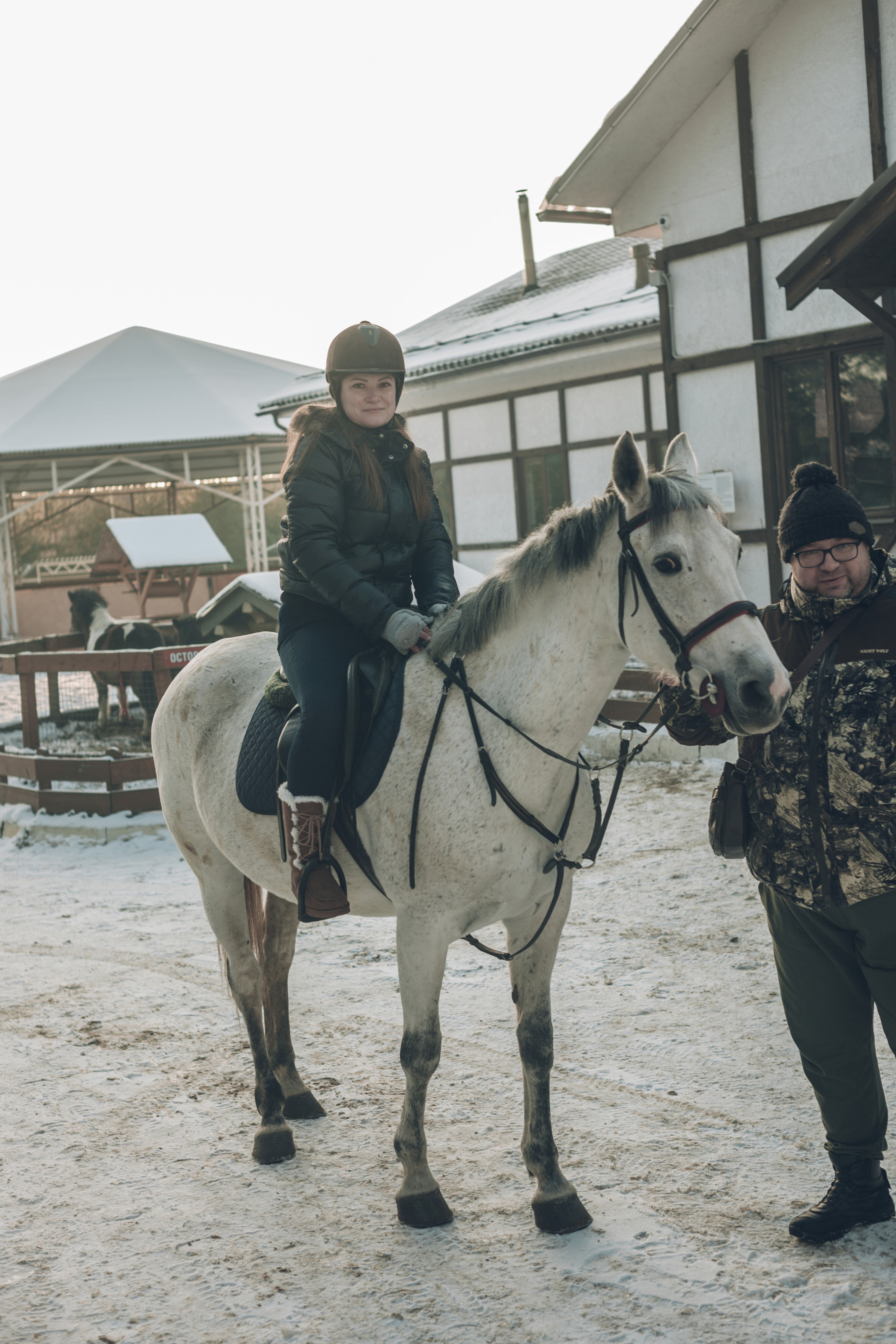 Конная прогулка. Портретный и свадебный фотограф в Москве Сергей Святной