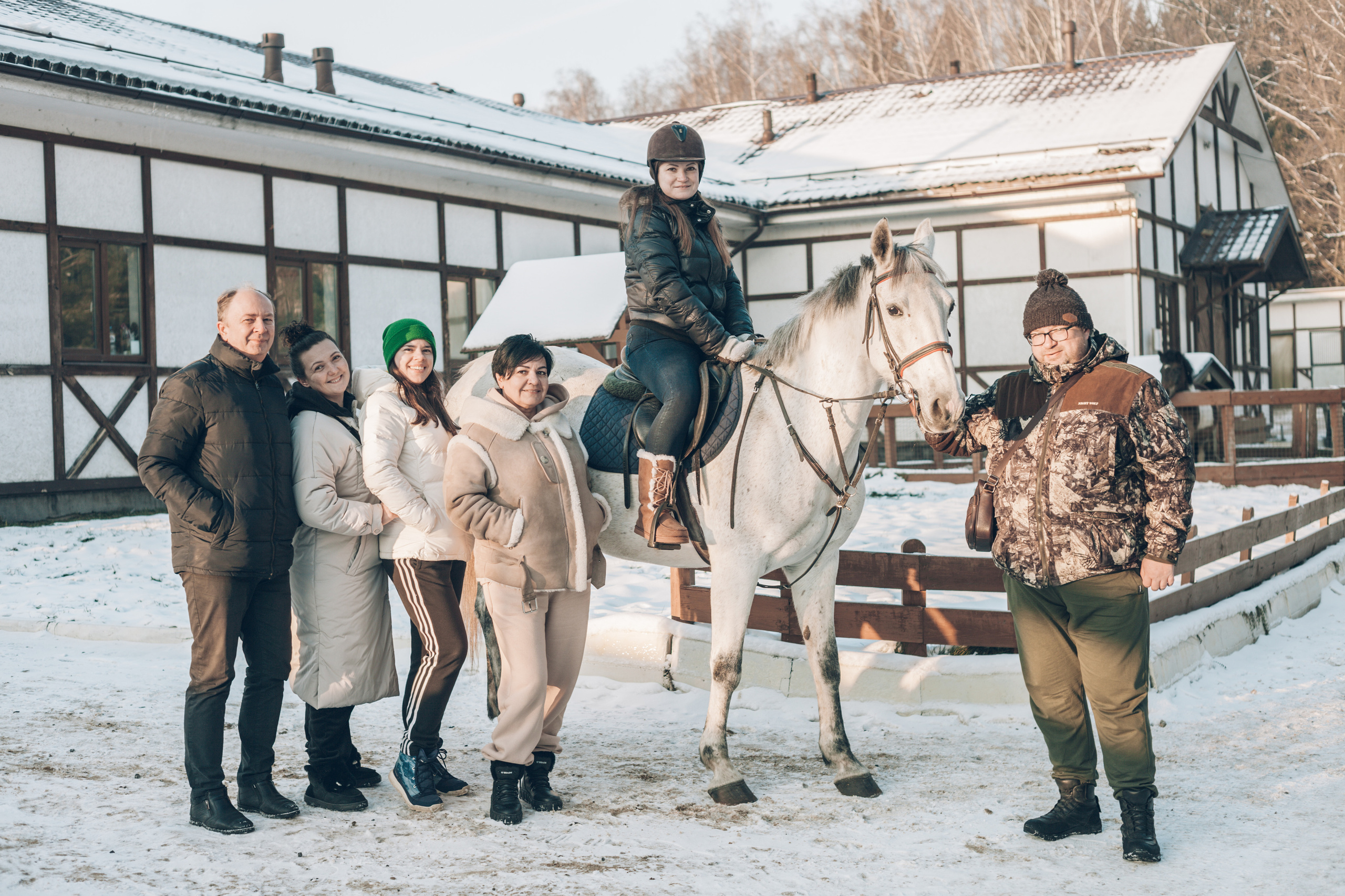 Конная прогулка. Портретный и свадебный фотограф в Москве Сергей Святной