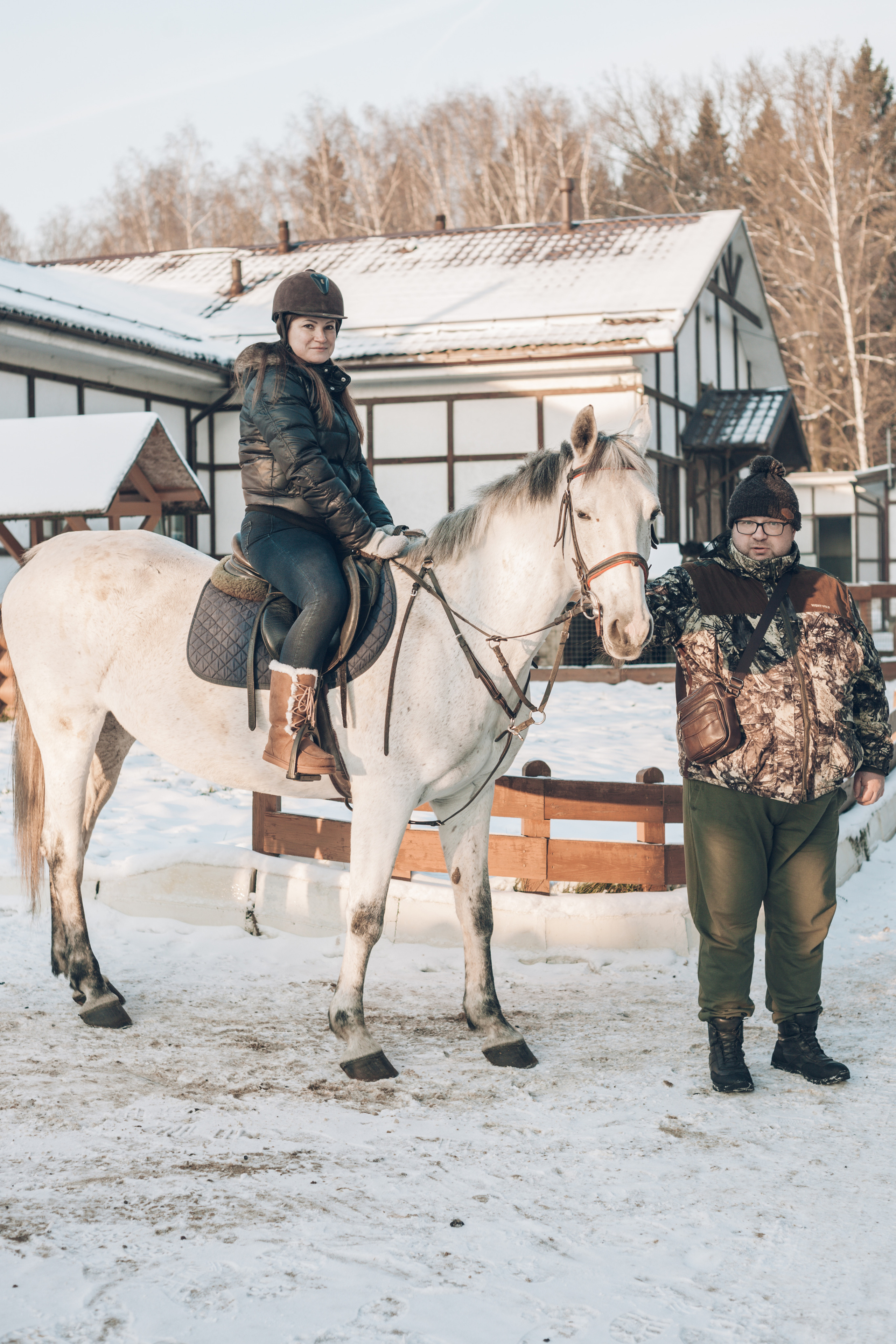 Конная прогулка. Портретный и свадебный фотограф в Москве Сергей Святной