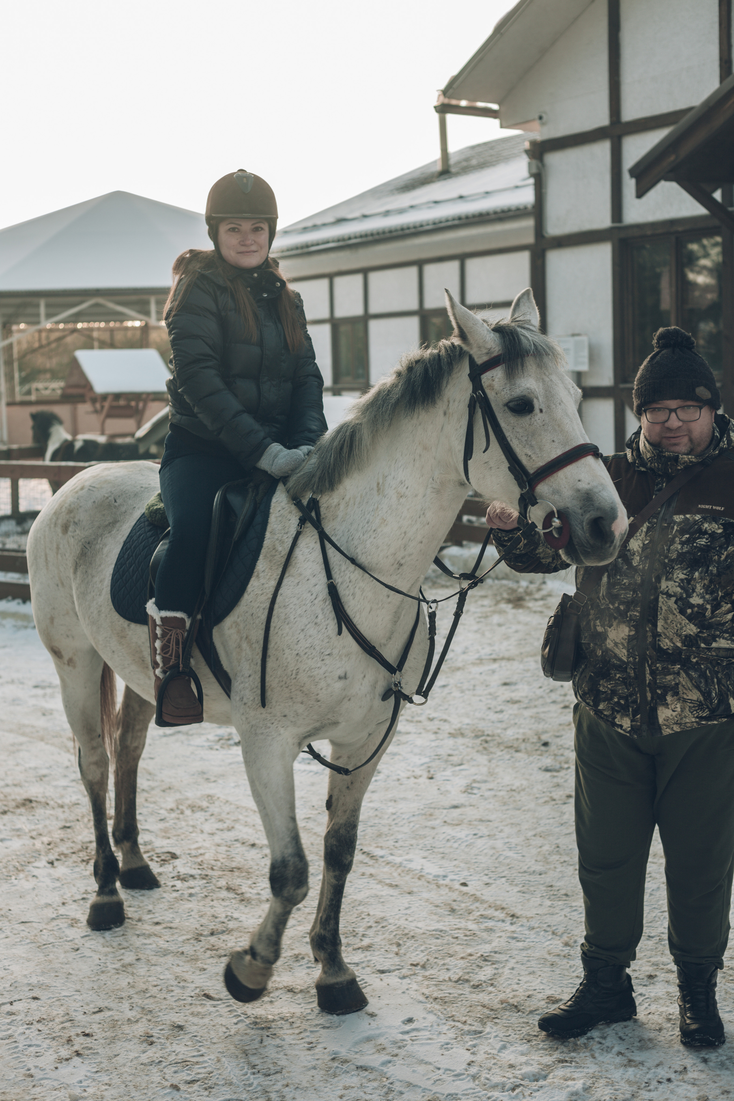 Конная прогулка. Портретный и свадебный фотограф в Москве Сергей Святной