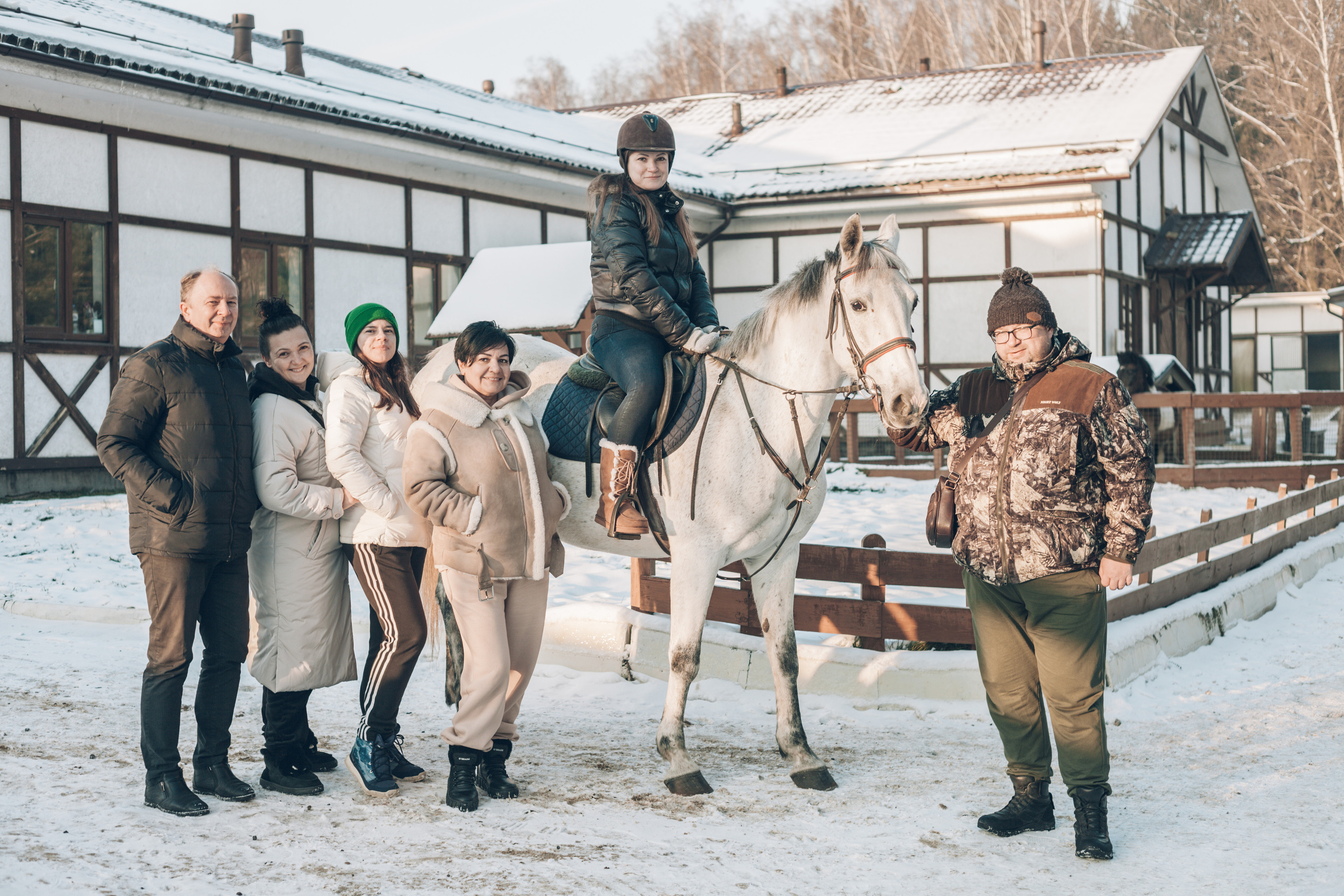 Конная прогулка. Портретный и свадебный фотограф в Москве Сергей Святной