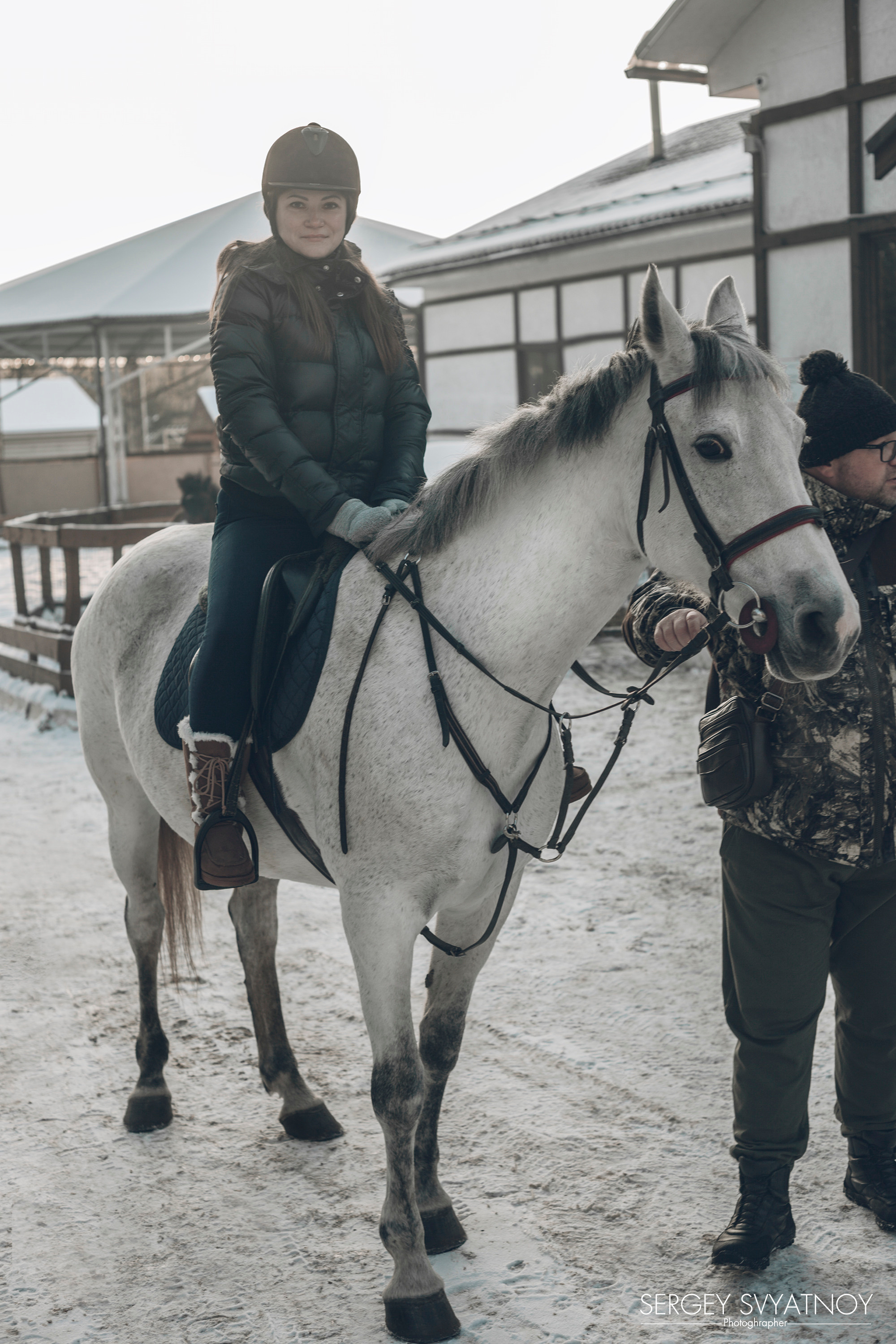 Конная прогулка. Портретный и свадебный фотограф в Москве Сергей Святной