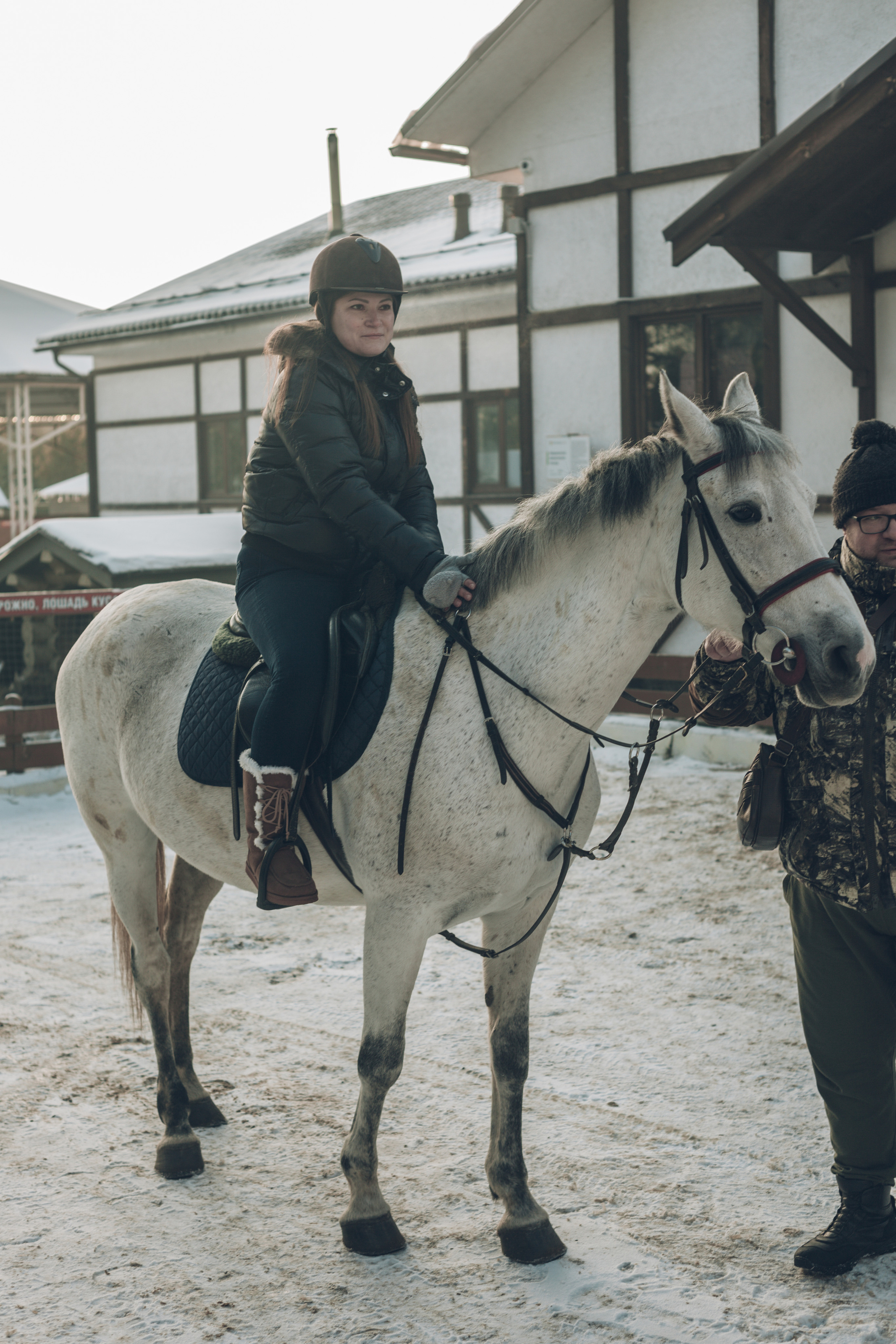 Конная прогулка. Портретный и свадебный фотограф в Москве Сергей Святной
