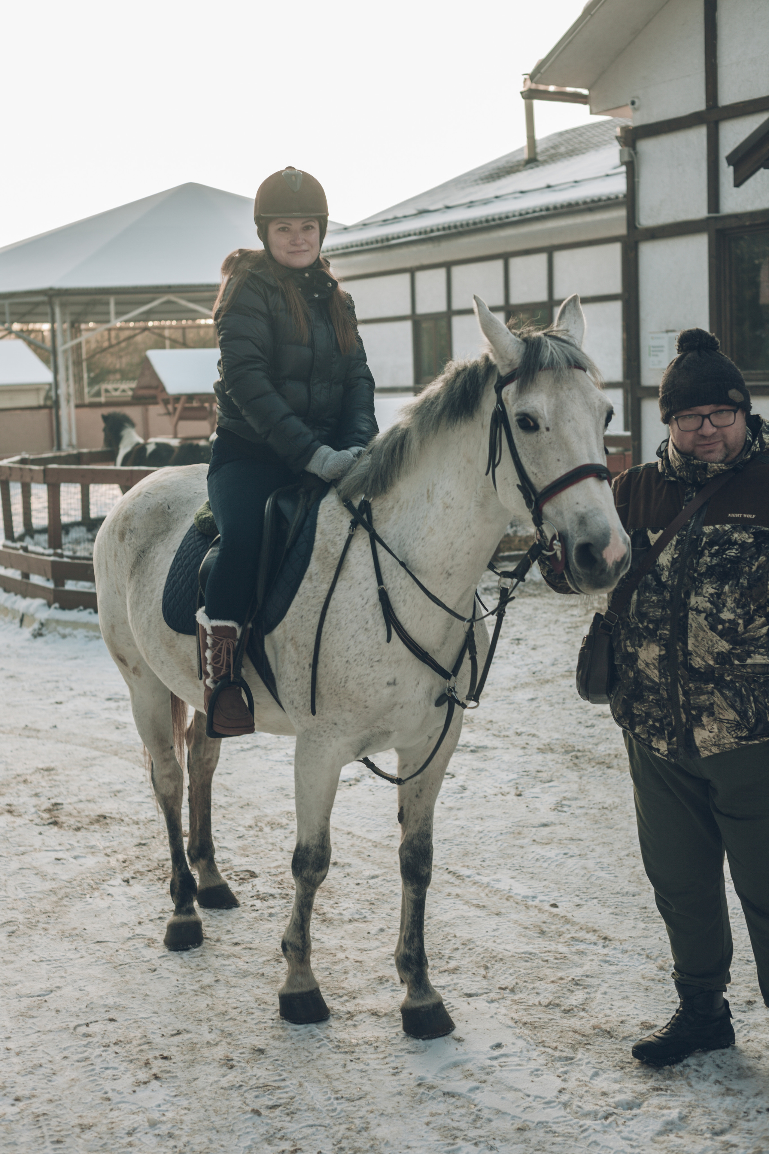 Конная прогулка. Портретный и свадебный фотограф в Москве Сергей Святной