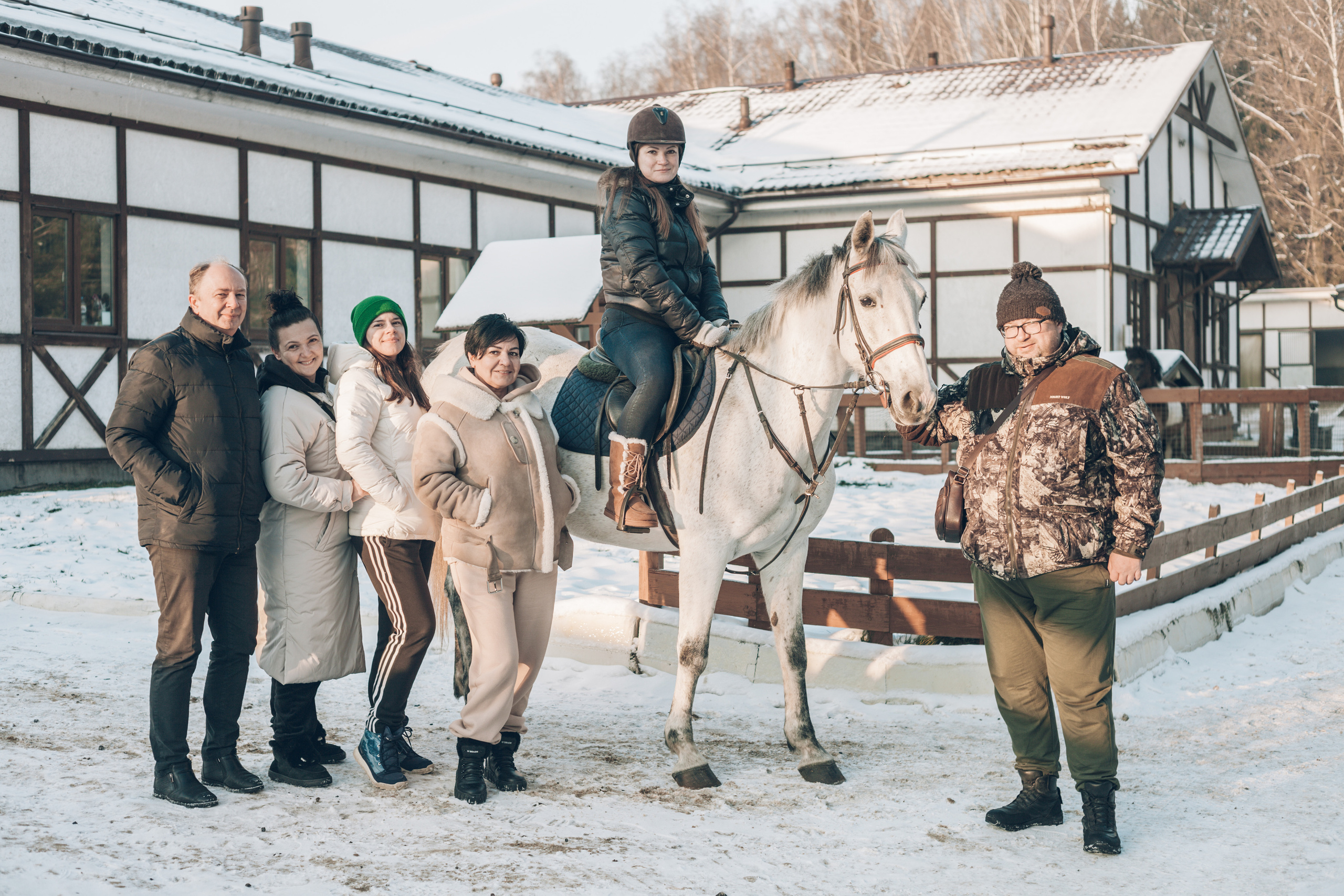Конная прогулка. Портретный и свадебный фотограф в Москве Сергей Святной