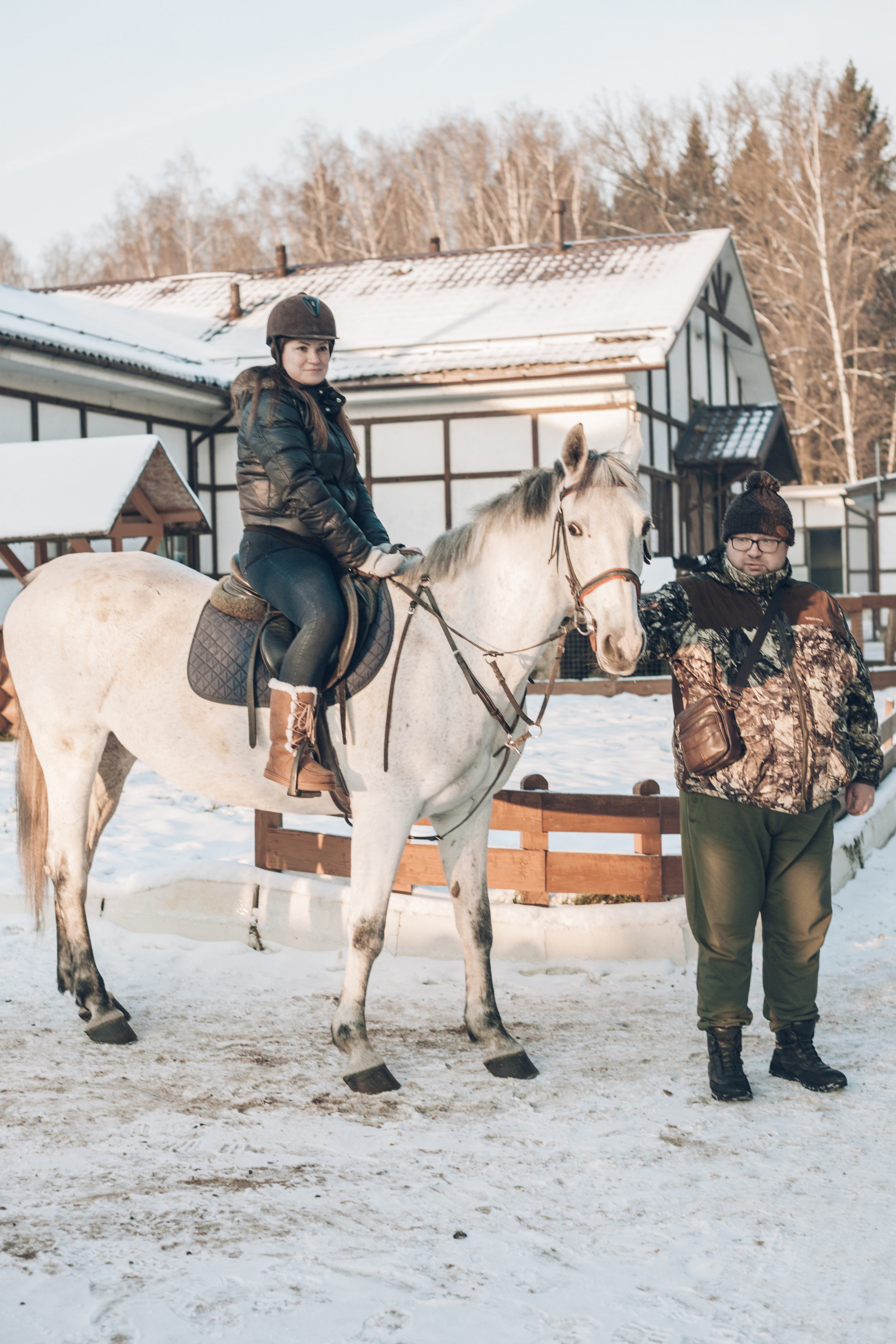 Конная прогулка. Портретный и свадебный фотограф в Москве Сергей Святной