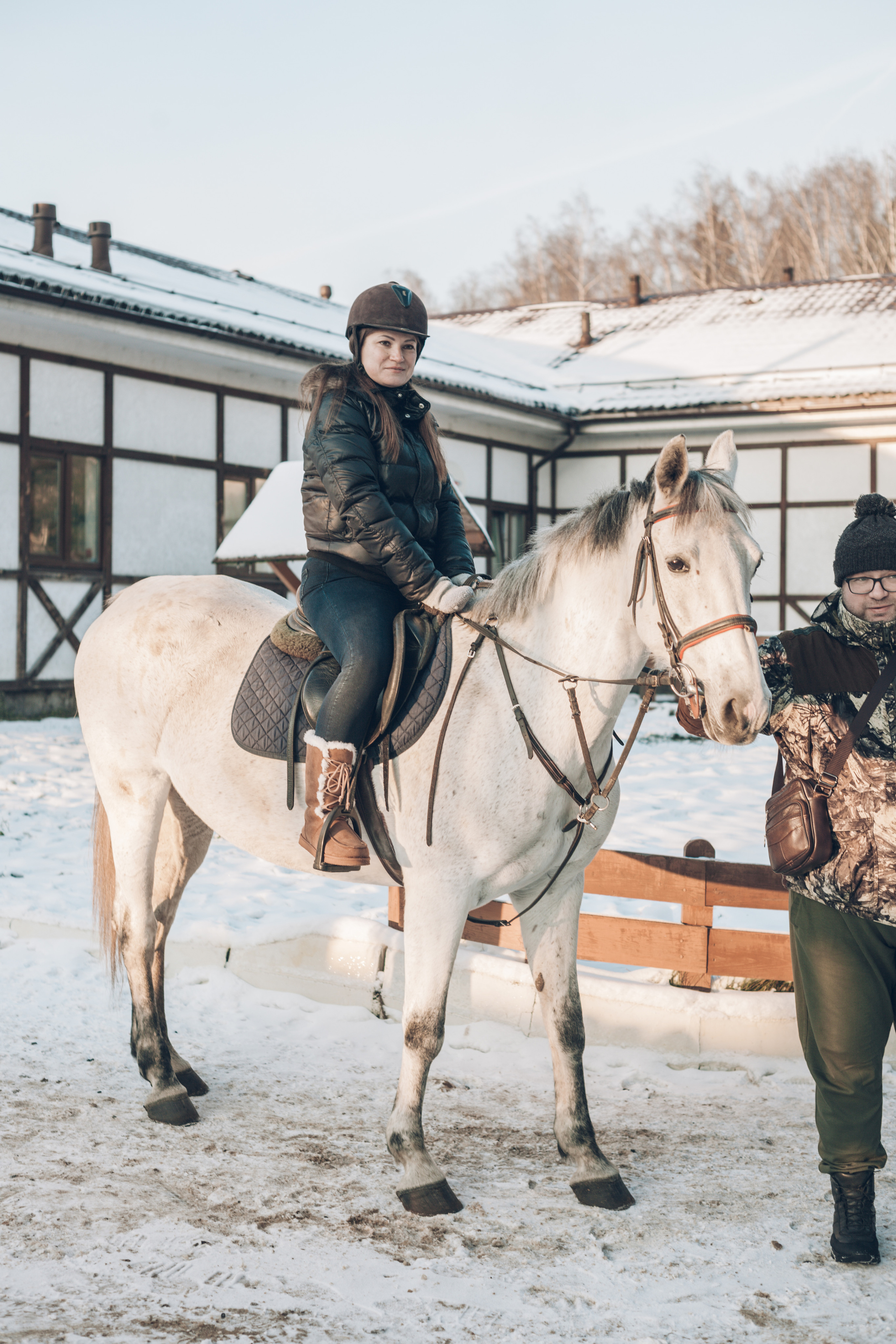 Конная прогулка. Портретный и свадебный фотограф в Москве Сергей Святной