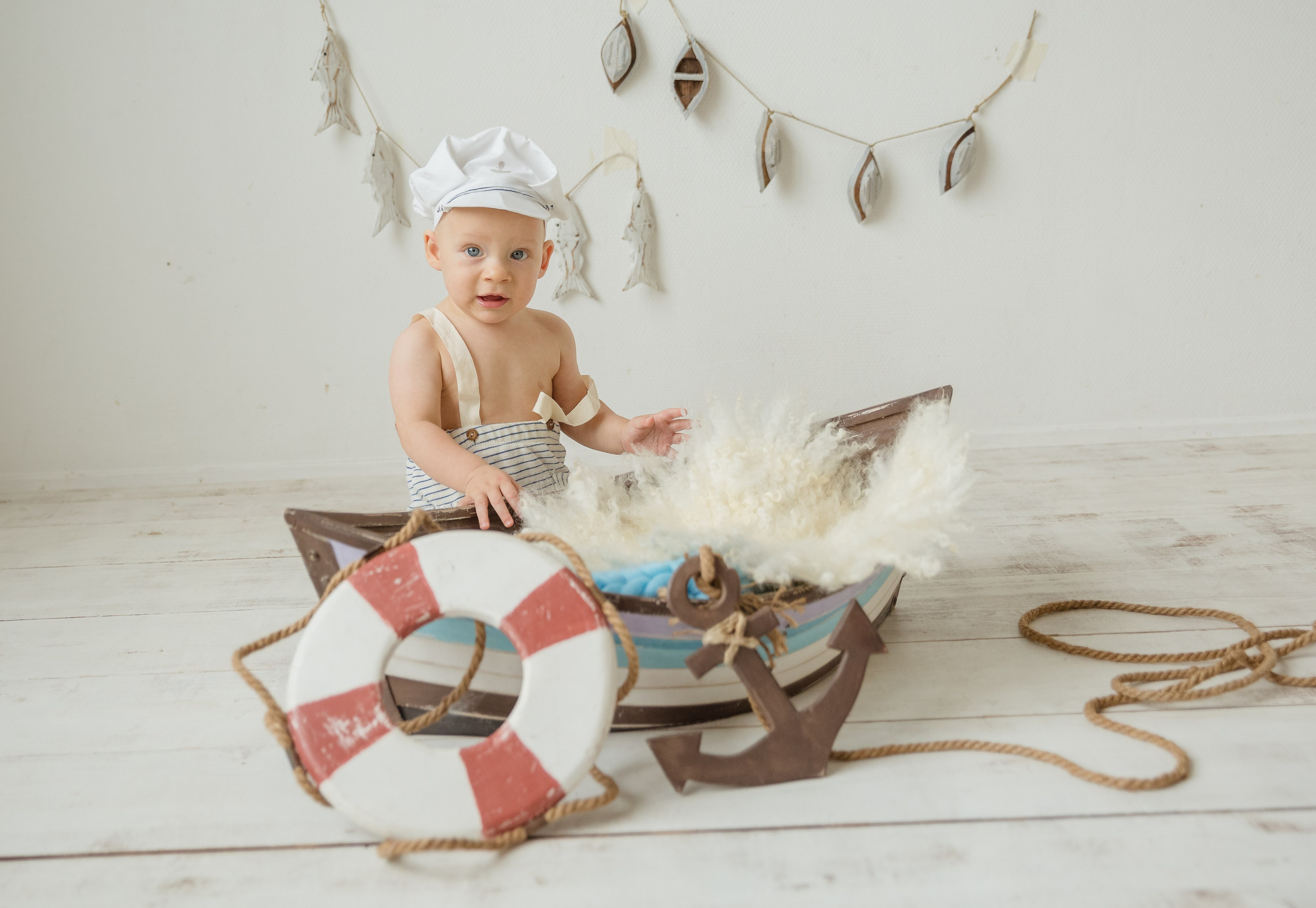 Фотосессия малышей до года