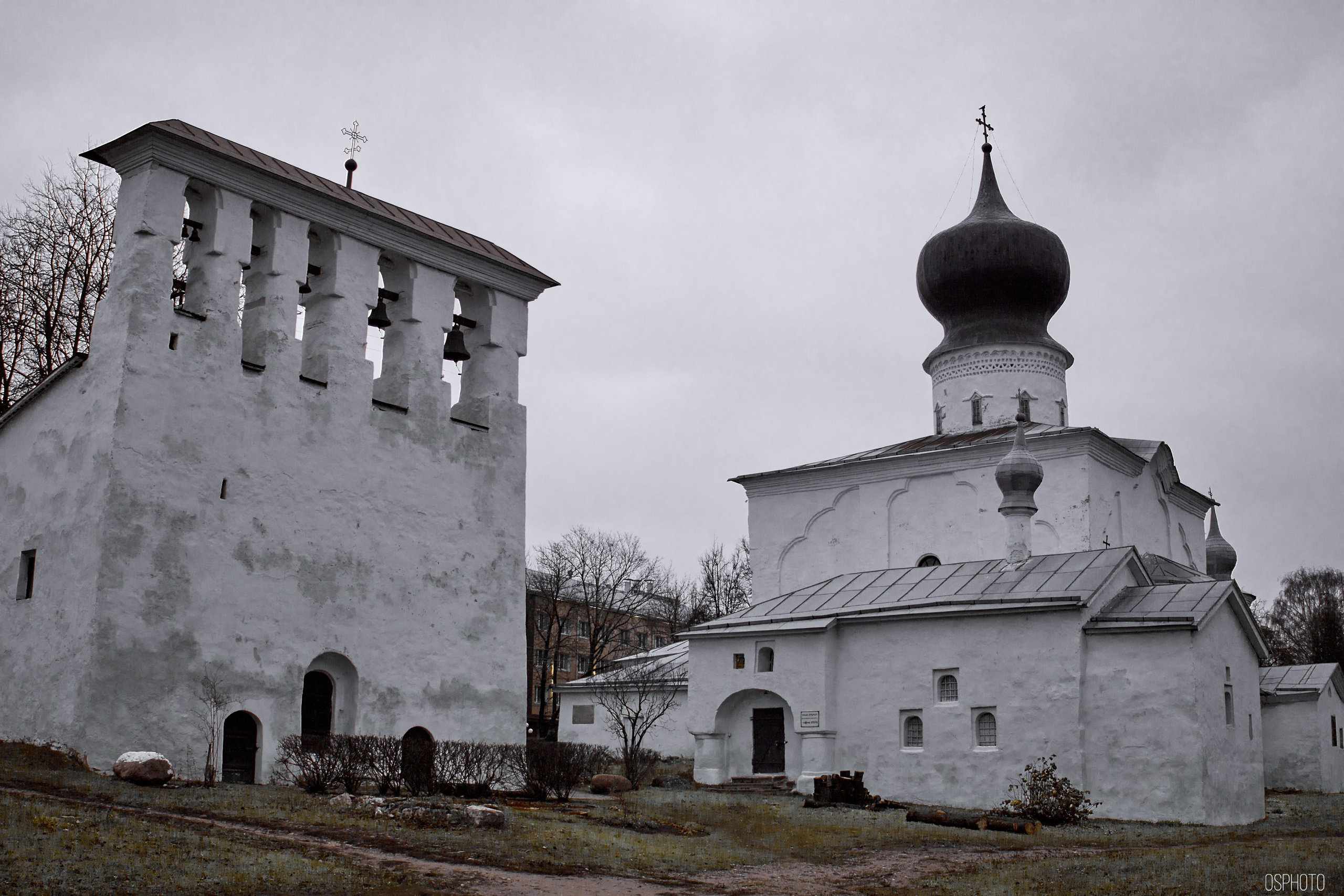 Псков. Ноябрь. Фотографъ Сергѣевъ. Поймать мгновеніе