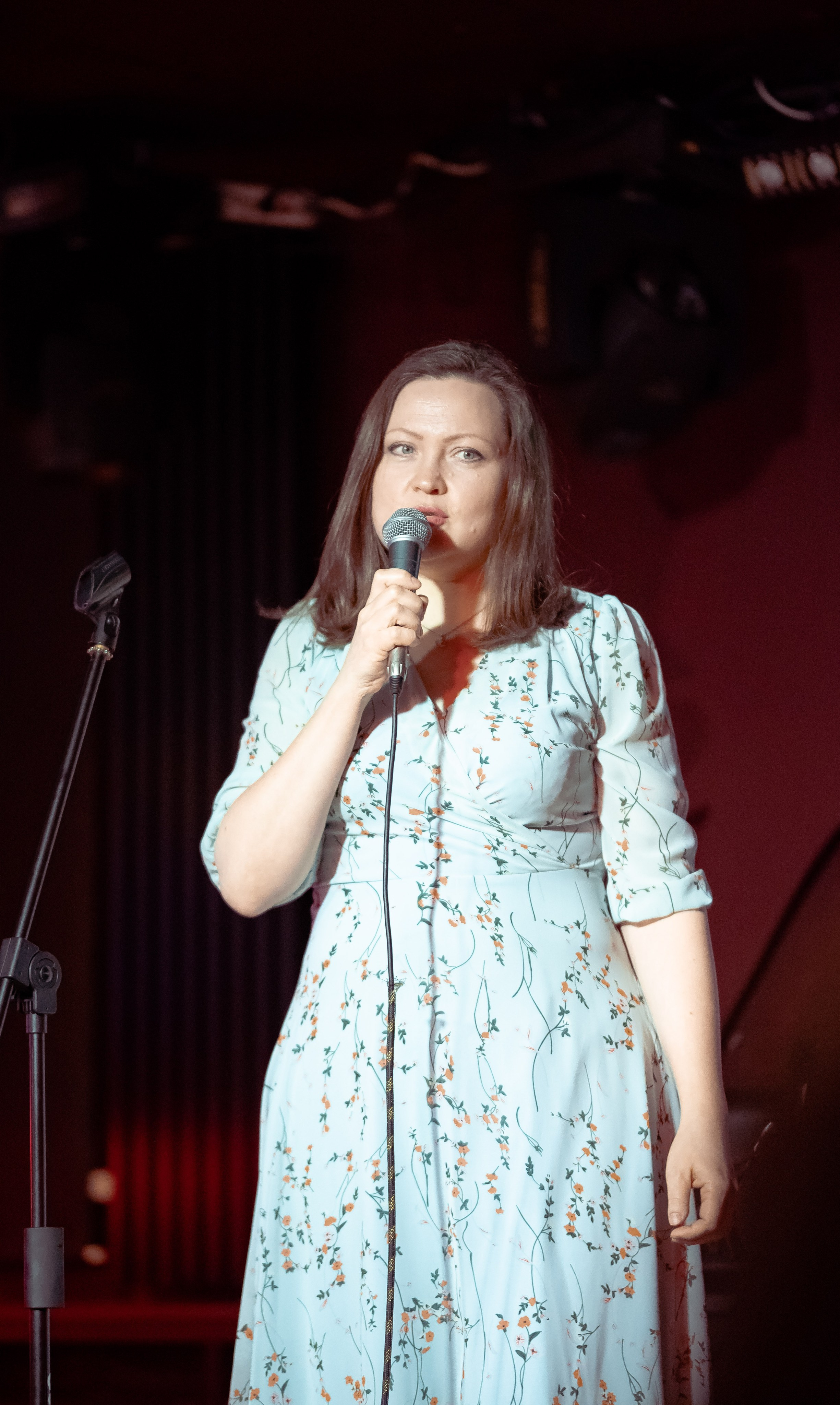 Репортажные фотографии творческого вечера Такие дела, Панда