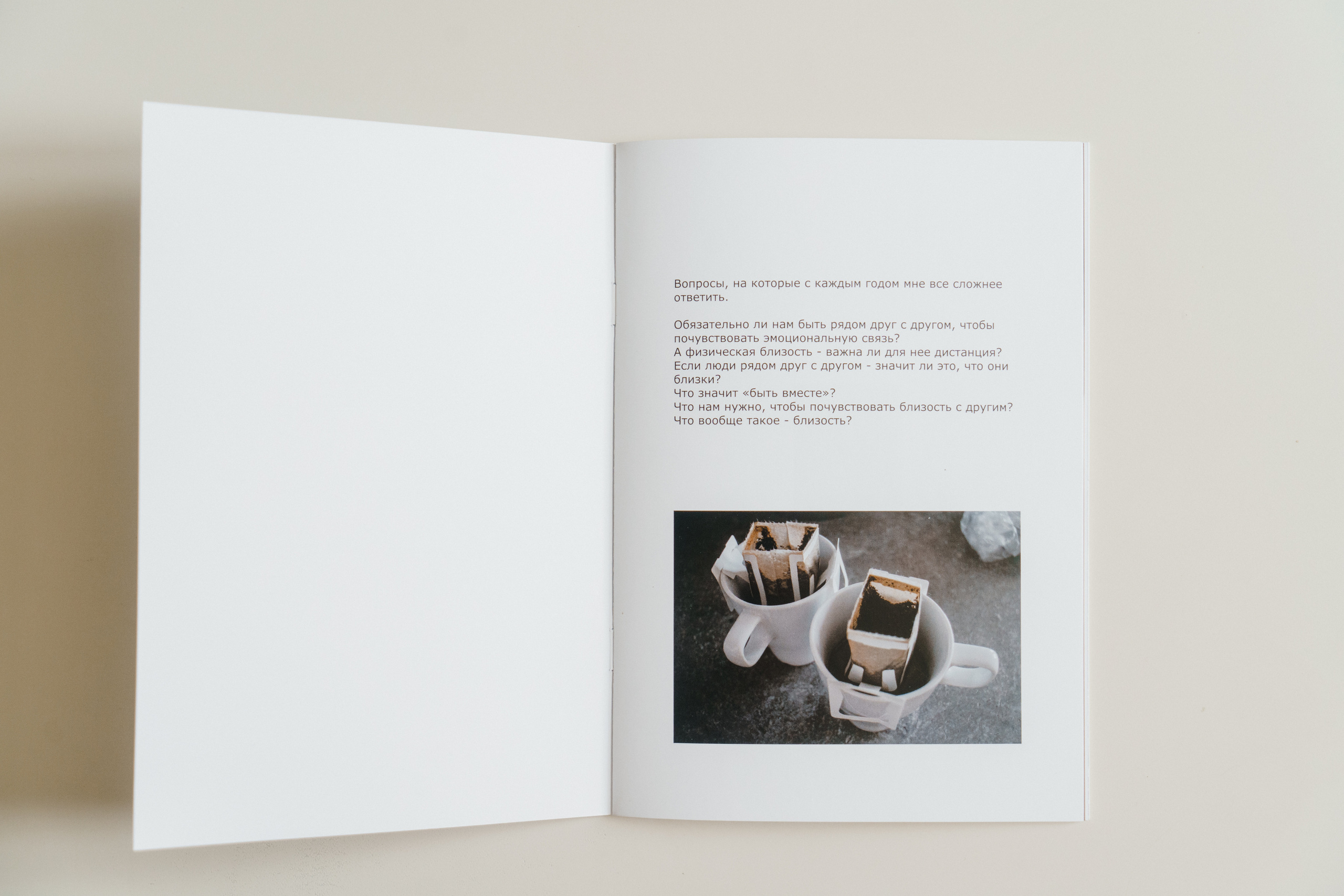 Зин «Дистанция близости». Козлова Екатерина. Междисциплинарная визуальная художница