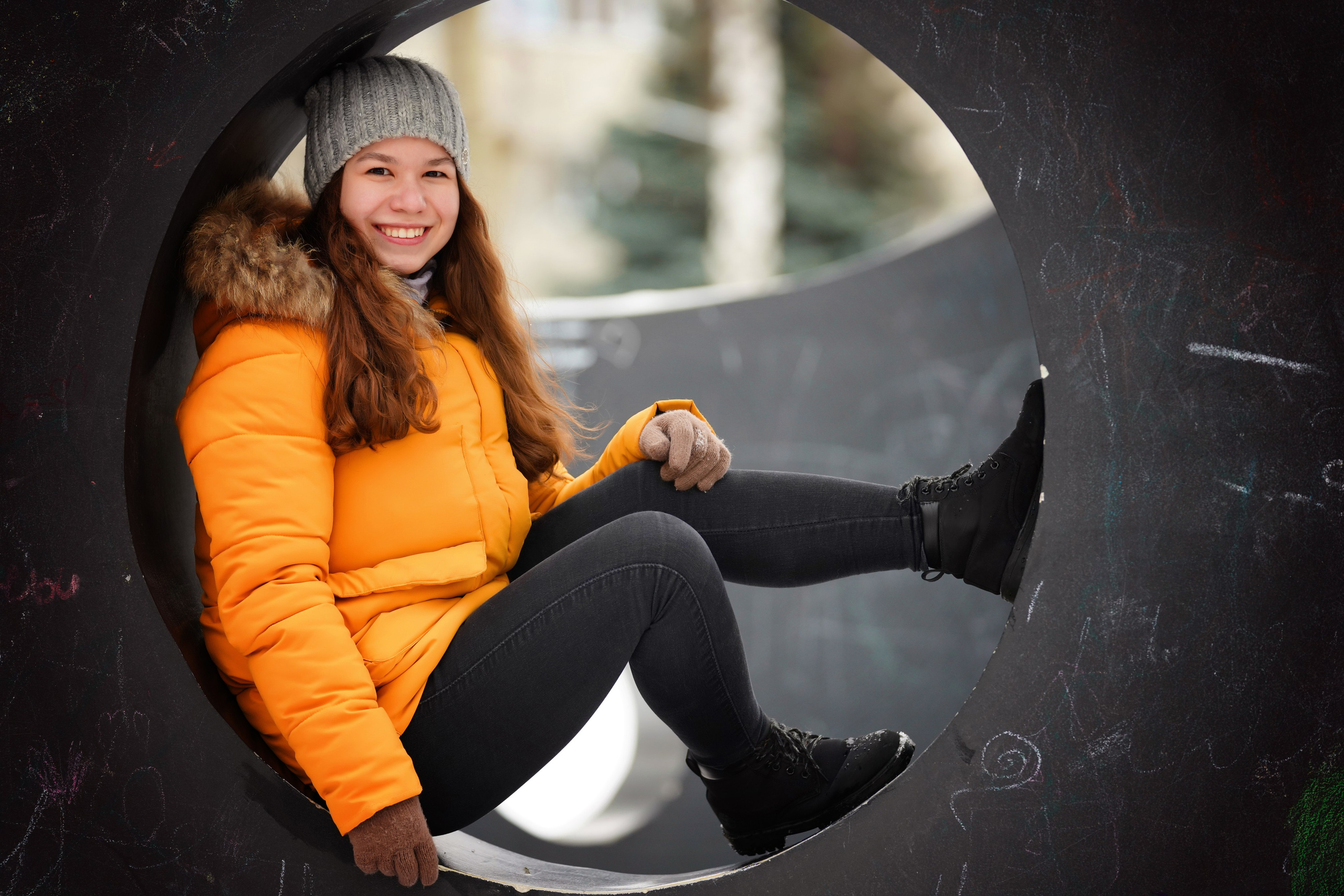 Зима 9,11 класс. Фотограф Герман