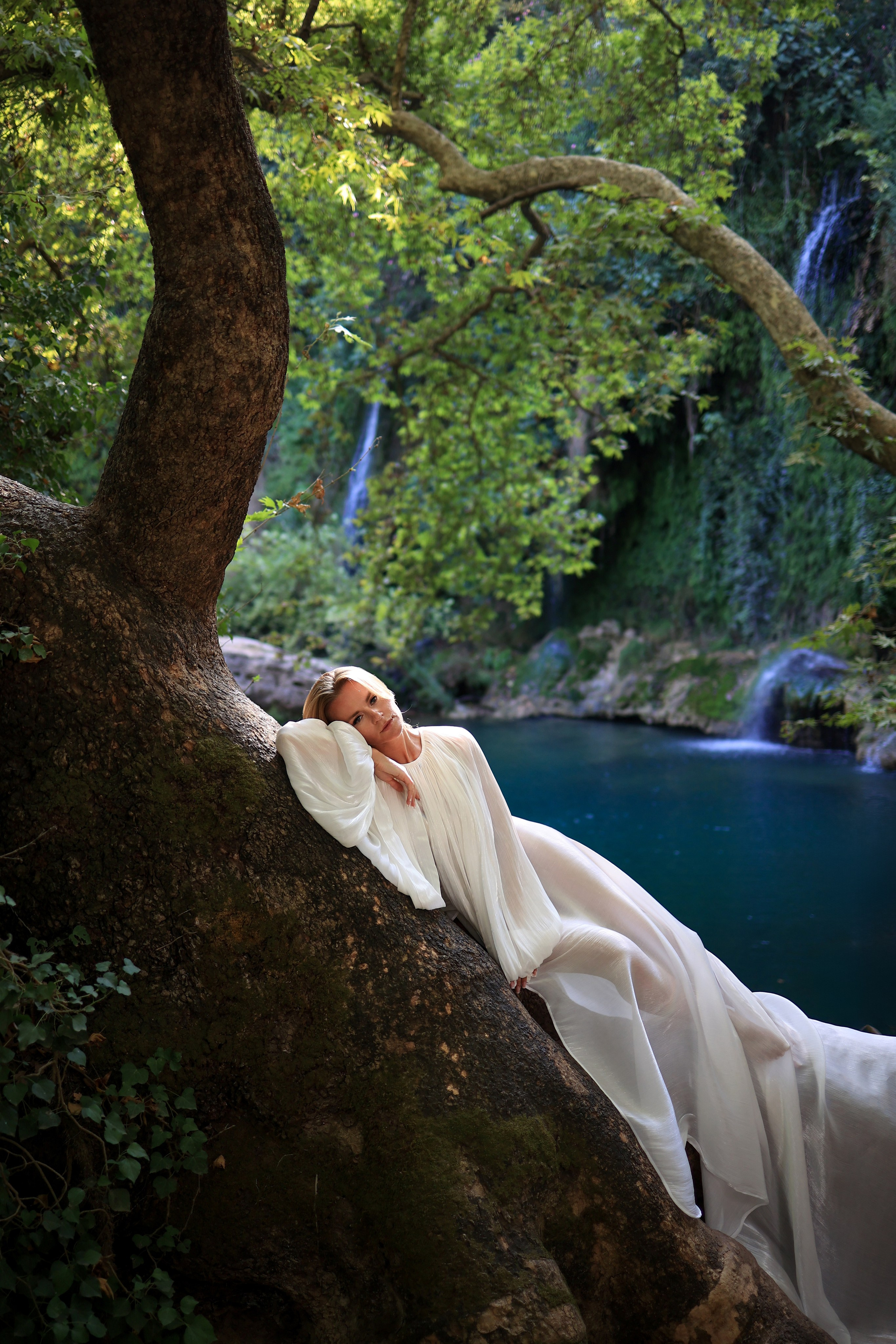 Photoshooting at Kurshunlu waterfall