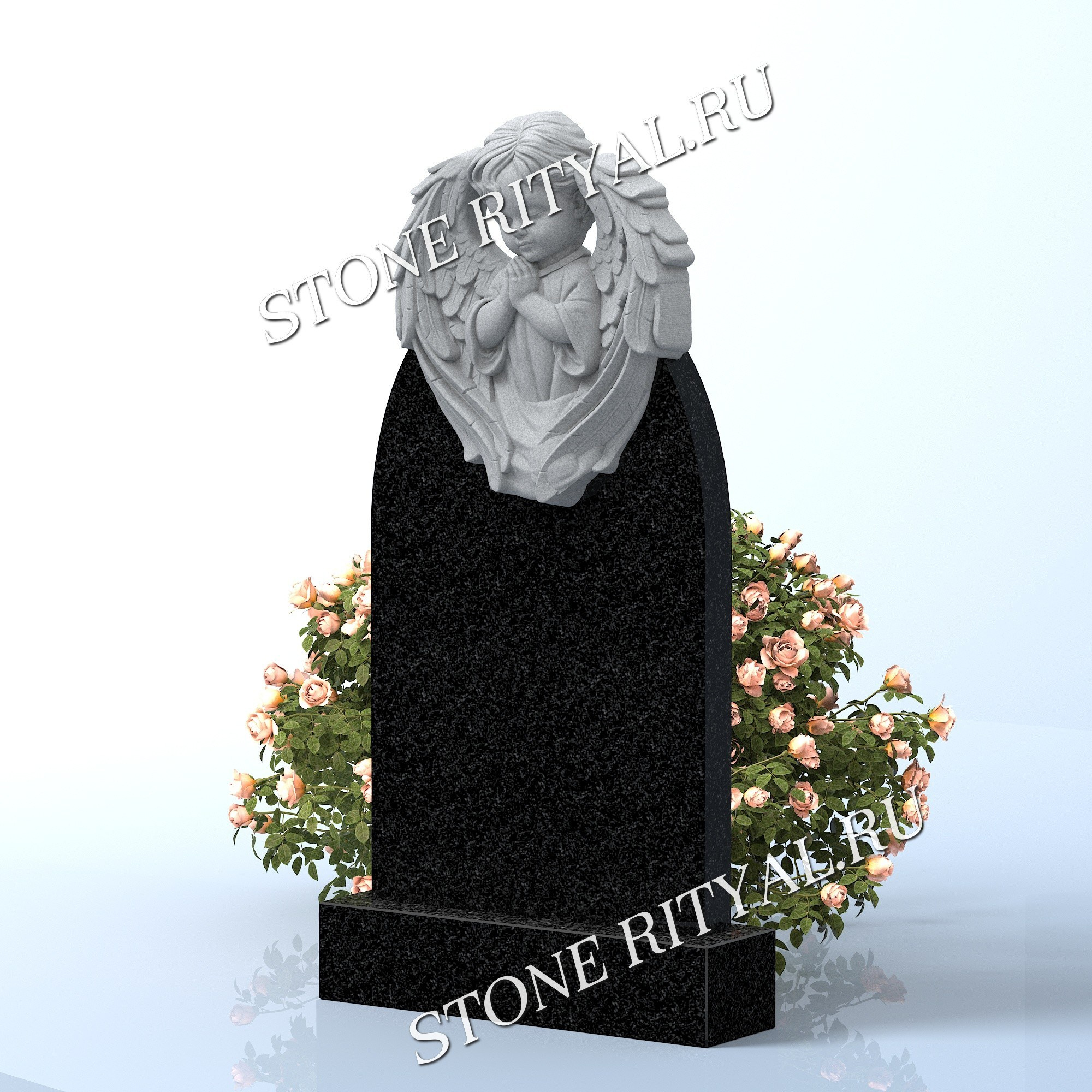 Вертикальные памятники фигурные. Изготовление и установка памятников в Москве и МО