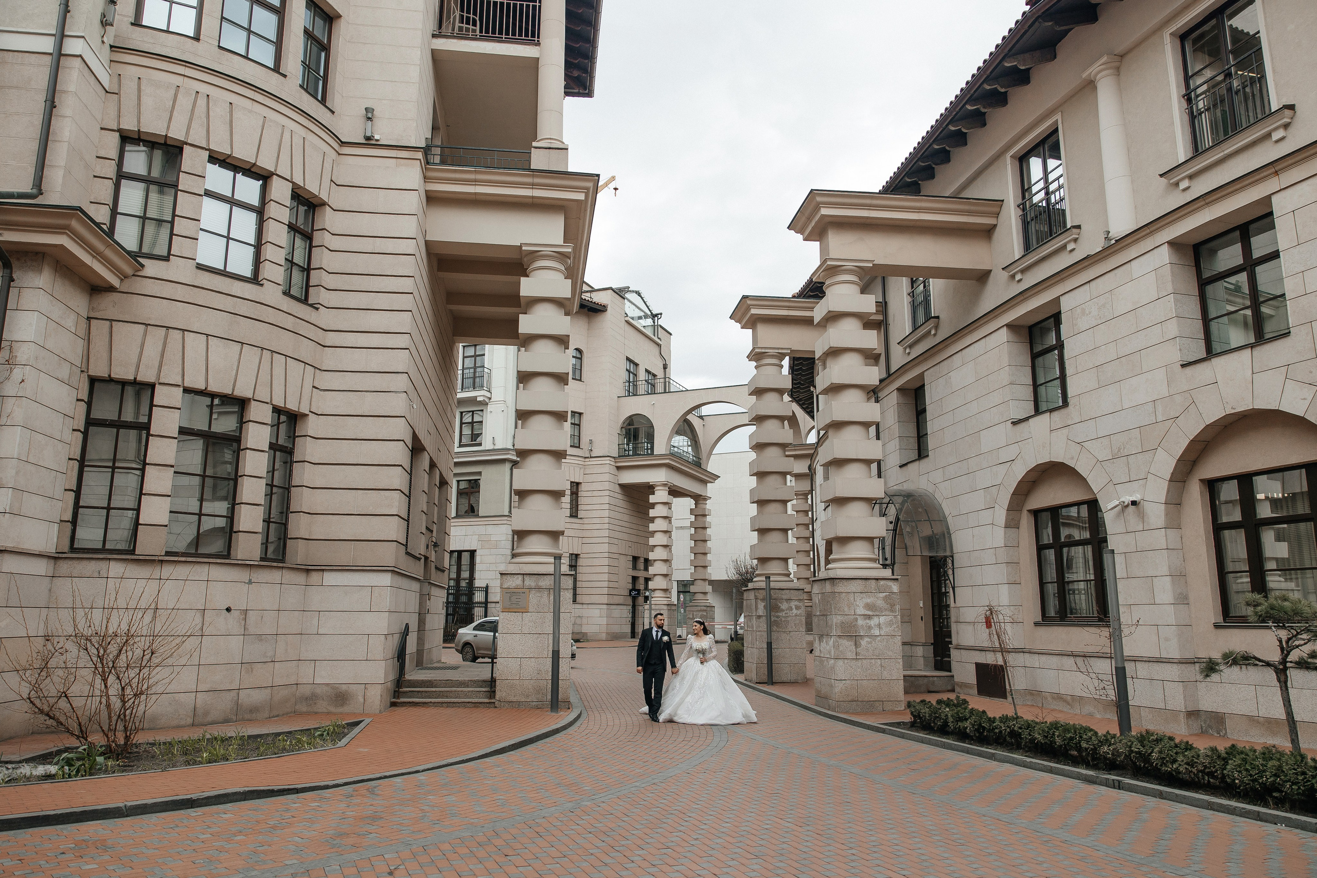 Свадебная прогулка в Москве