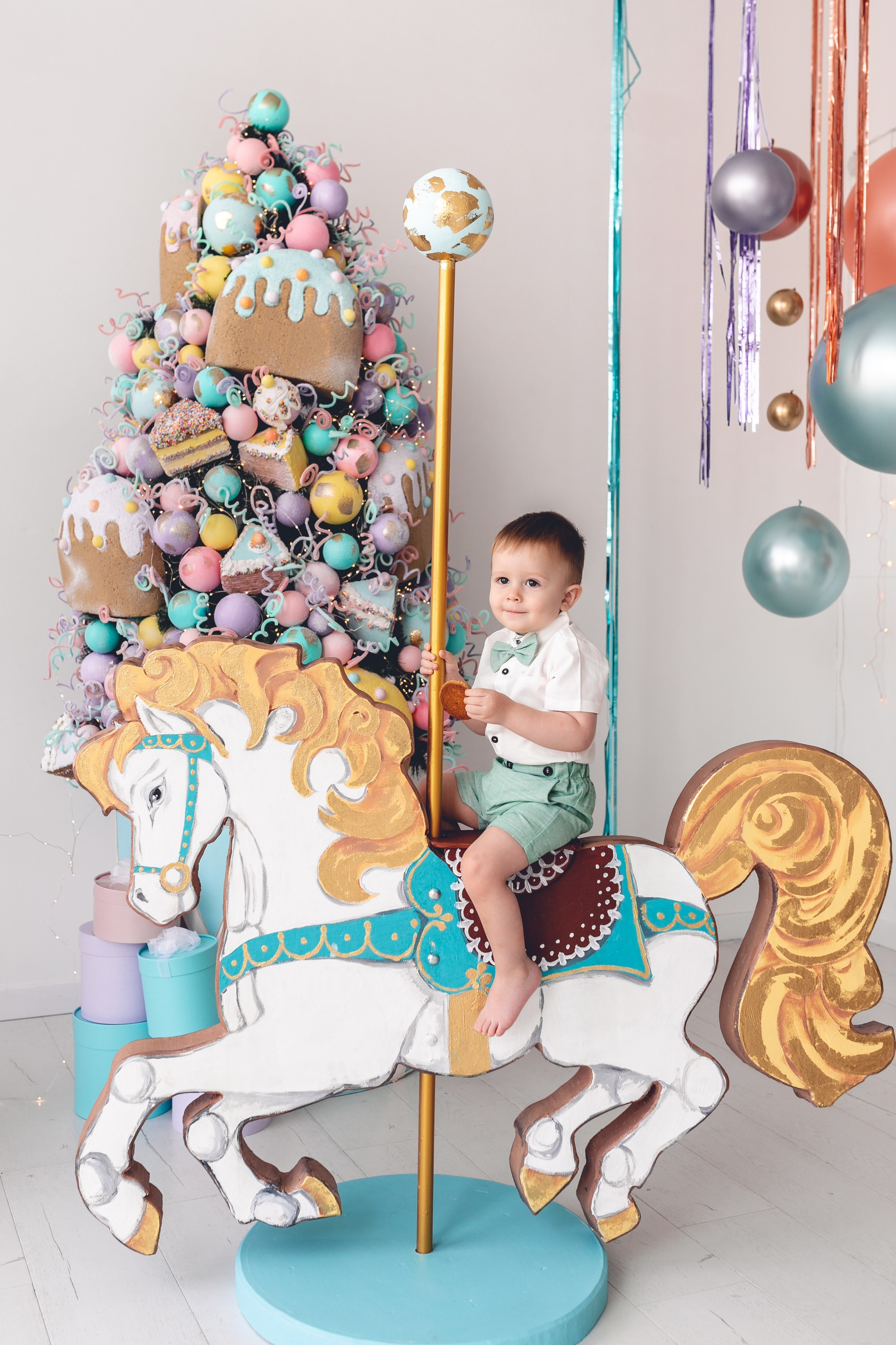 Новогодние съемки. Фотограф новорожденных в г. Барнаул Ренпенинг Катерина