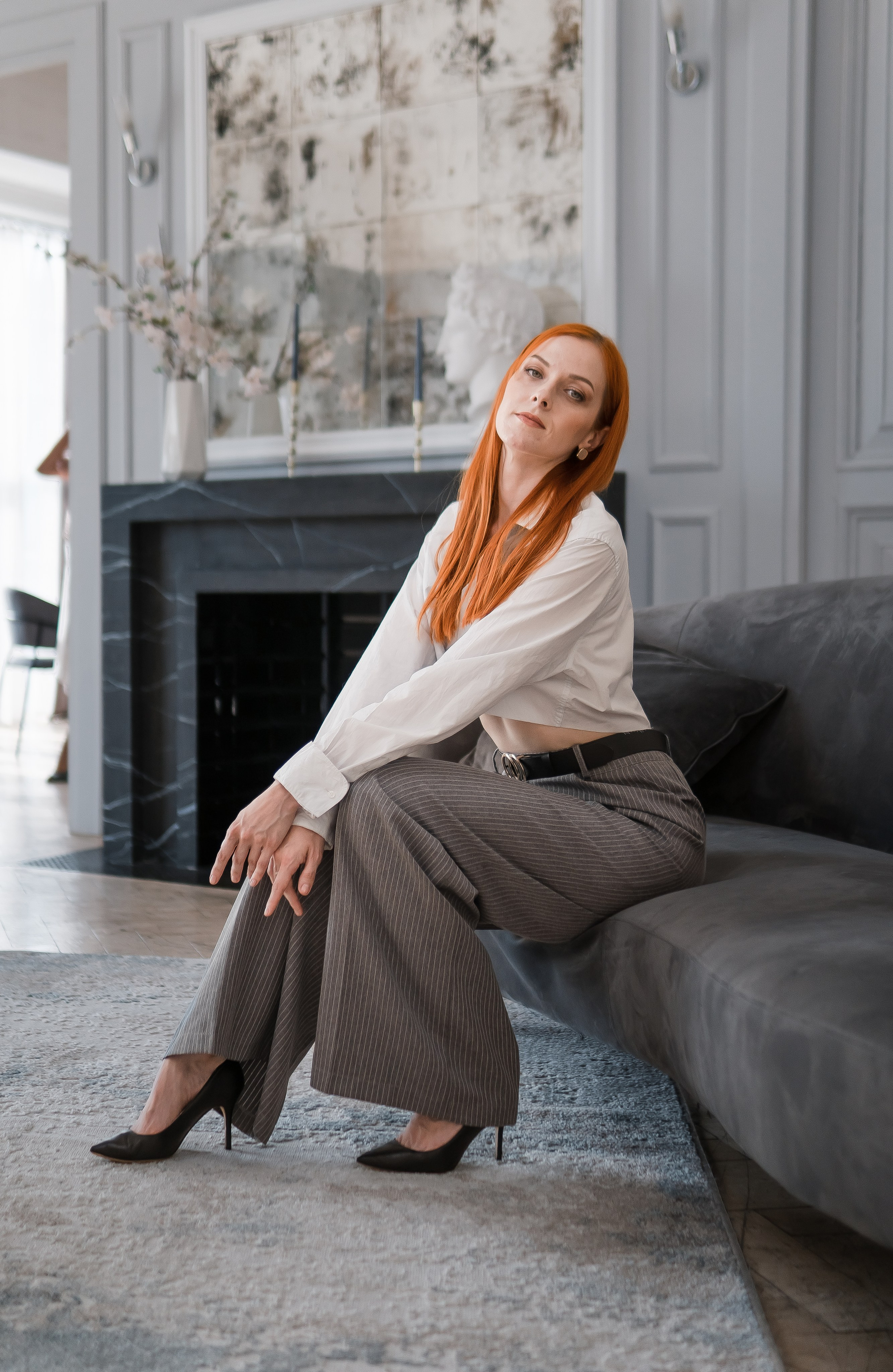 Фотосессия в Новосибирске с макияжем и одеждой