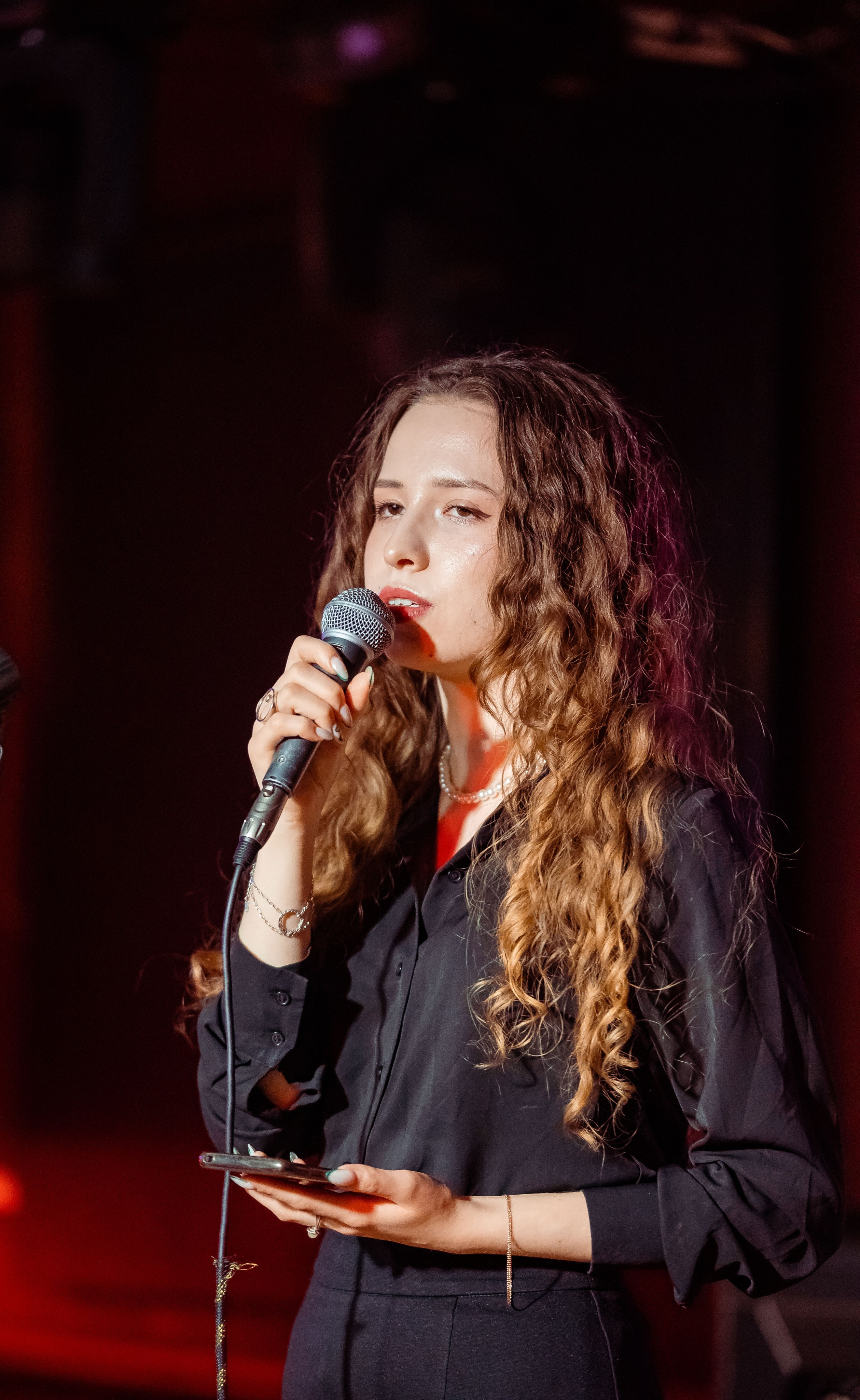 Репортажные фотографии творческого вечера Такие дела, Панда