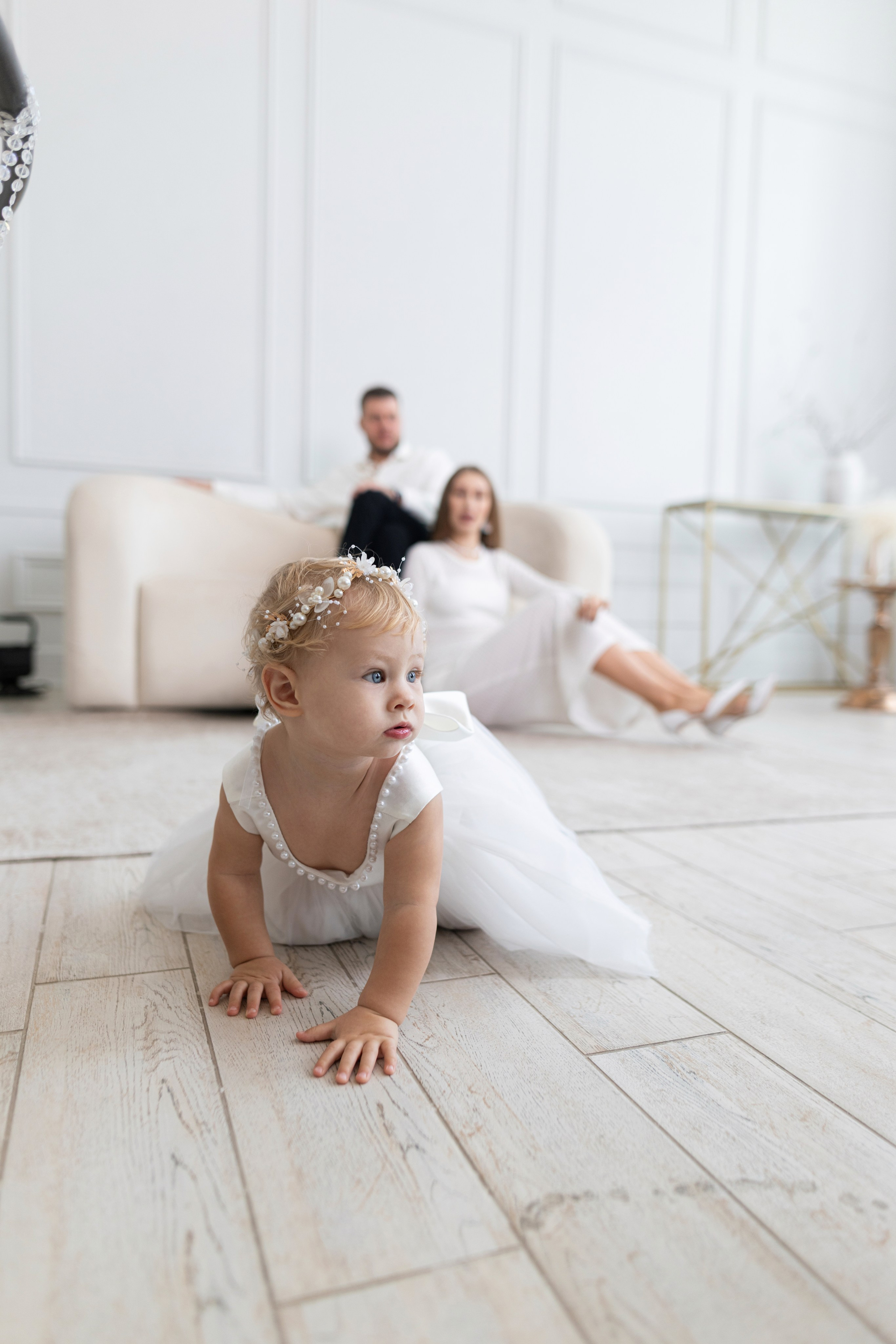 Семейная съемка для Яны и Дани в интерьере. Дмитрий Шульгин, портретный фотограф в Воронеже