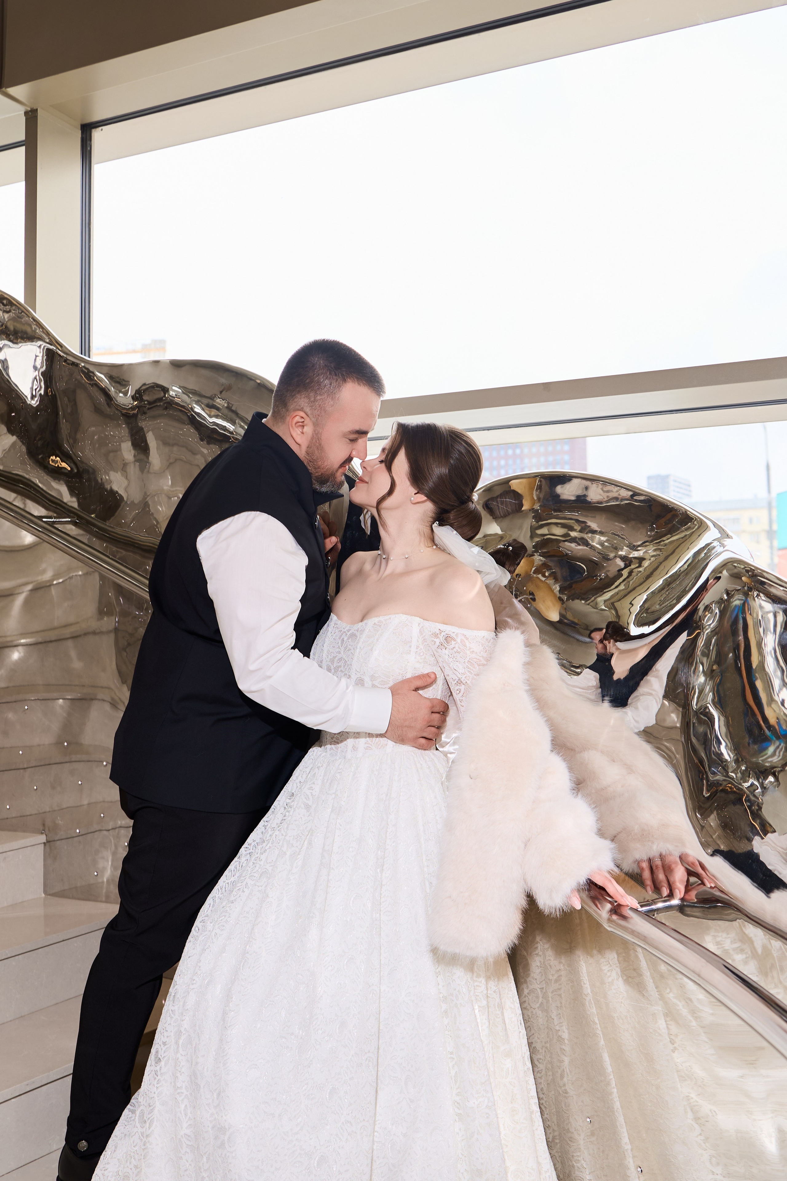 Классические сборы в отеле. Роспись в 4 ЗАГСе и съемка в оранжерее Цицина РАН. Любовь Юсупова. Фотограф