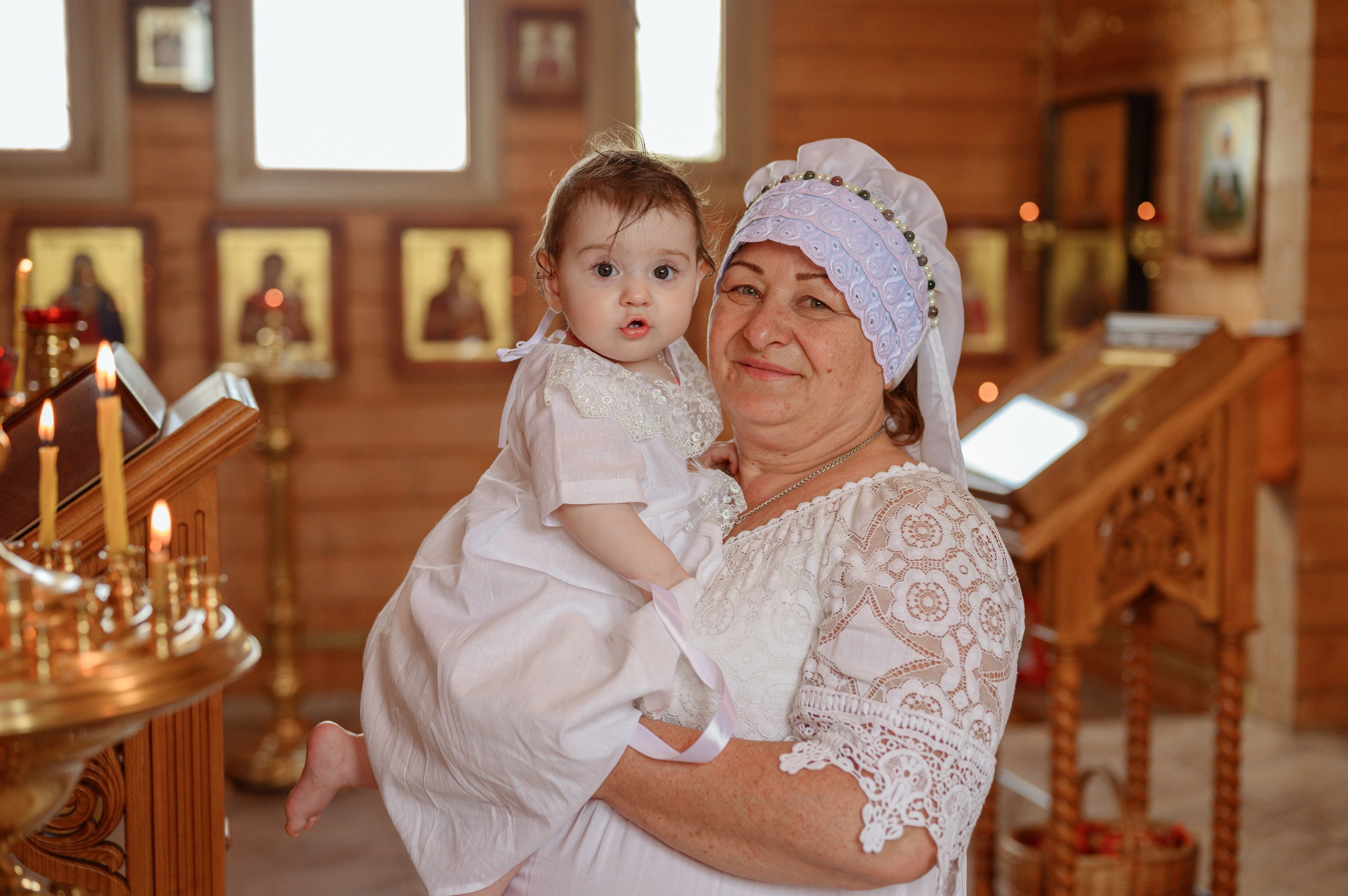 Крещение Мирочки и Дамирчика. Детский и семейный фотограф Ирина Гладких