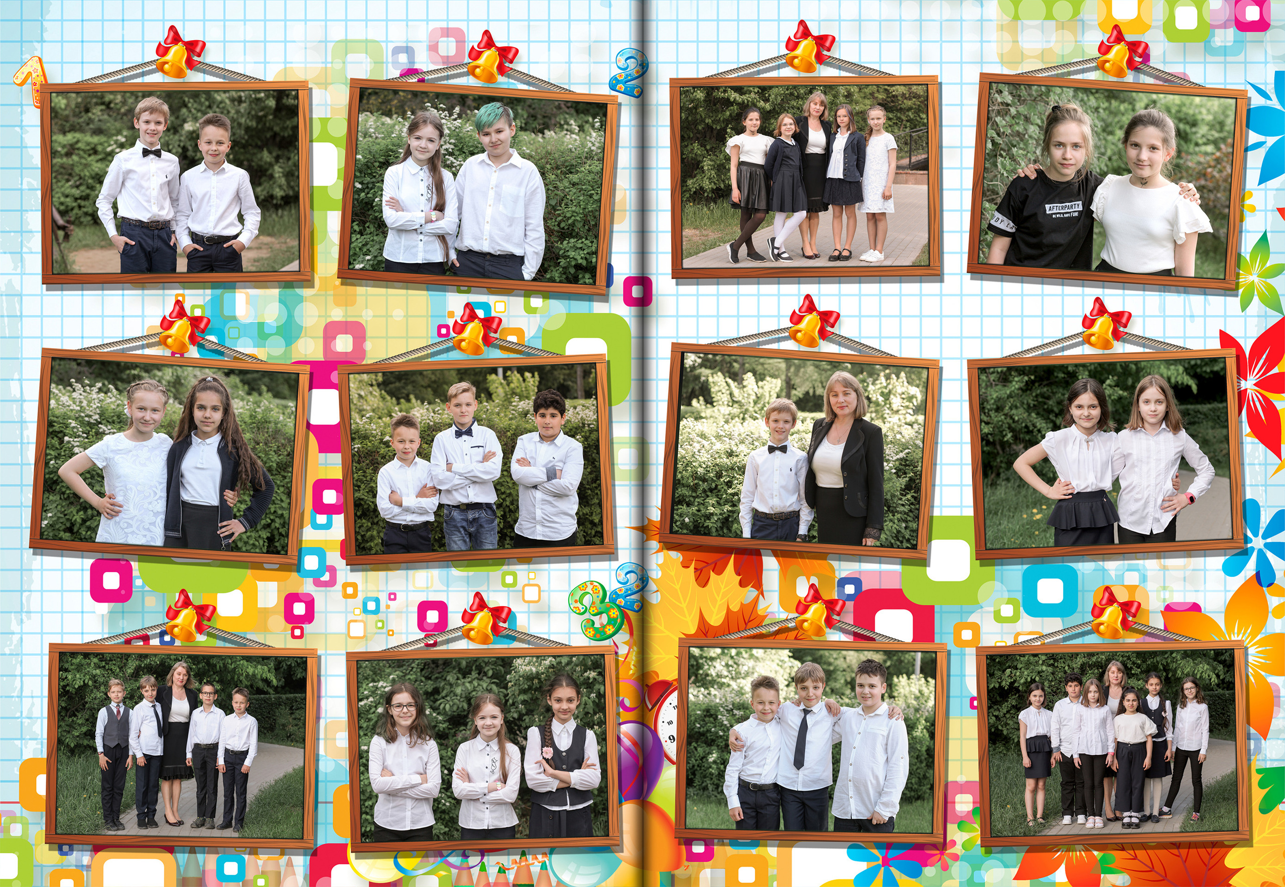 Фото с друзьями на улице, весна или осень