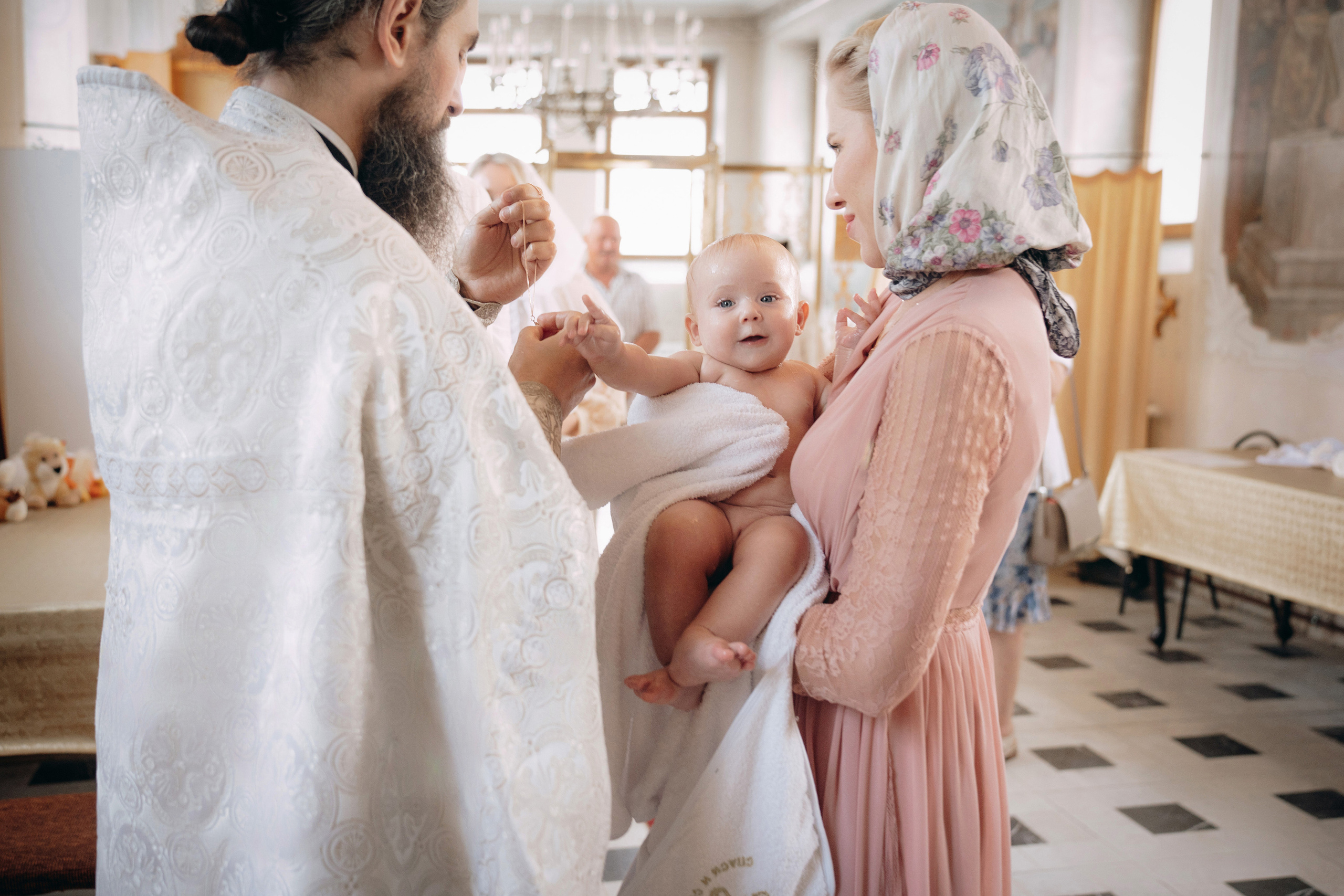 Фотограф на крещение в  Елоховском Кафедральном соборе Богоявления