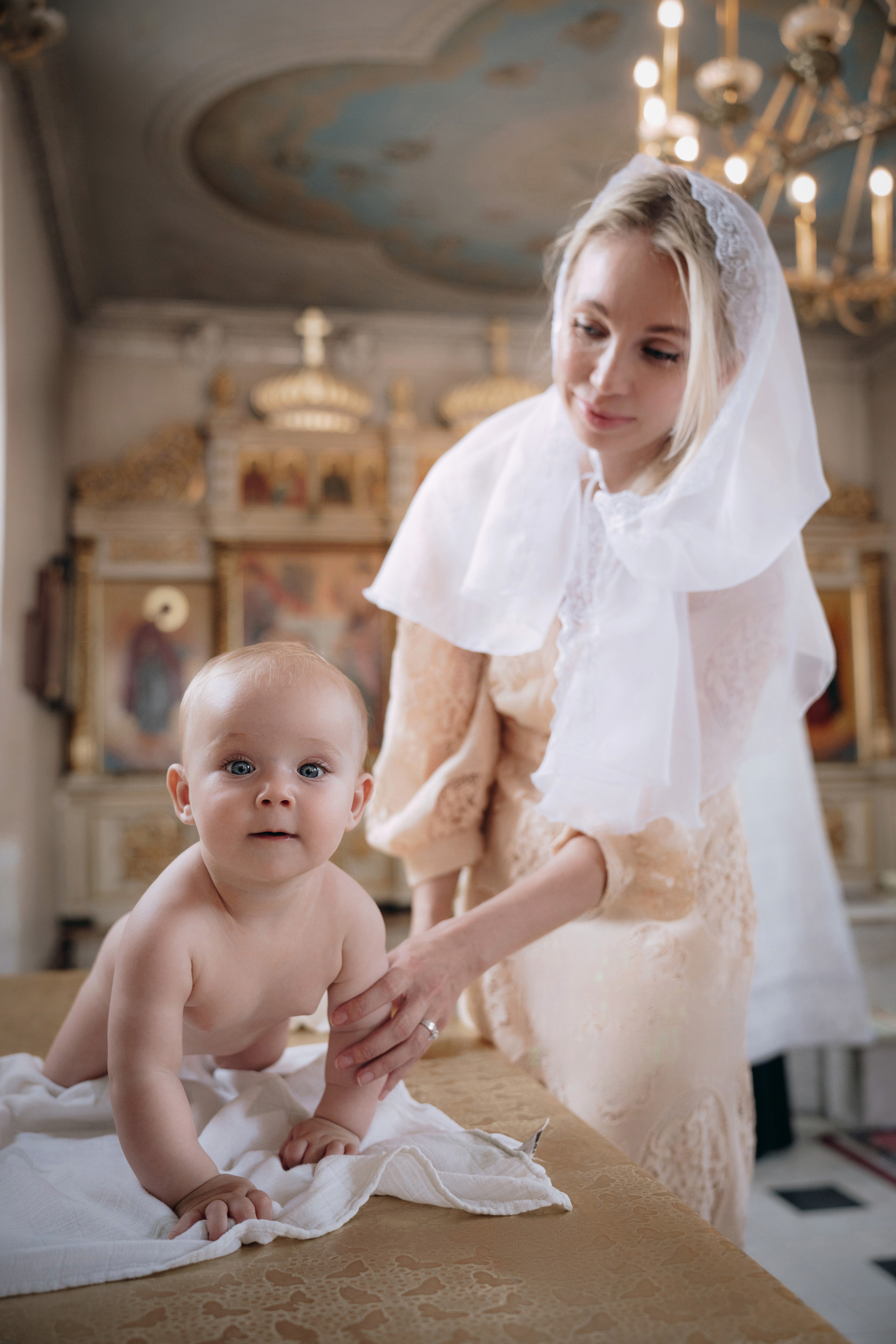 Фотограф на крещение в  Елоховском Кафедральном соборе Богоявления