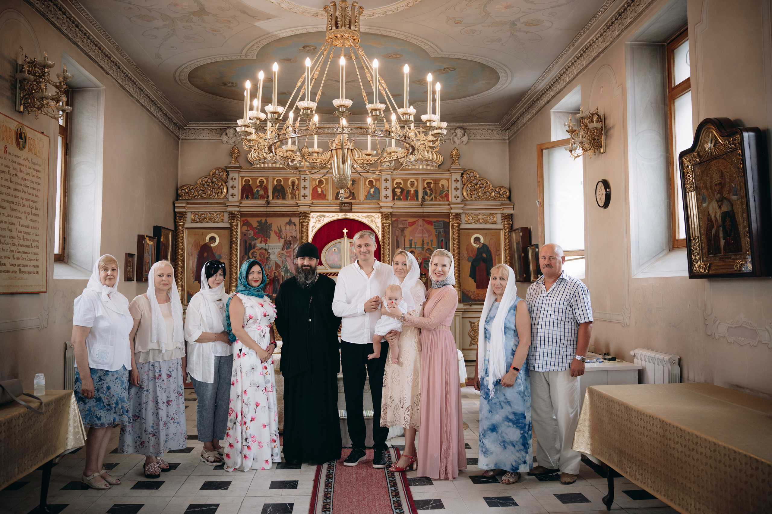 Фотограф на крещение в  Елоховском Кафедральном соборе Богоявления