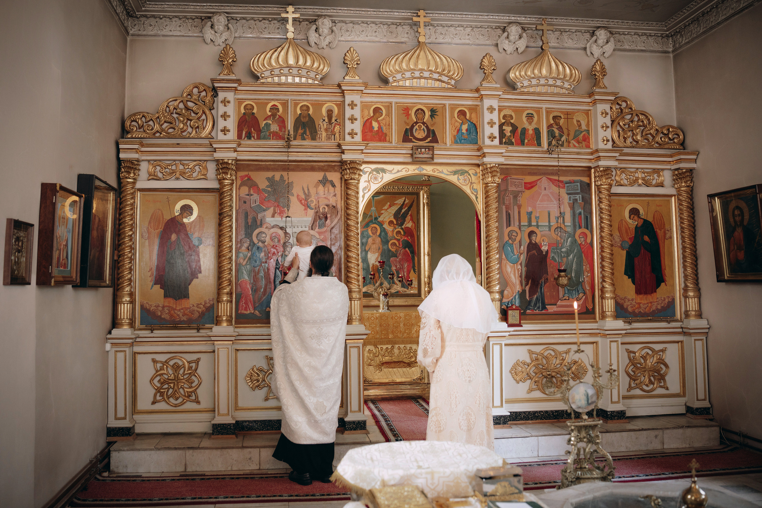 Фотограф на крещение в  Елоховском Кафедральном соборе Богоявления