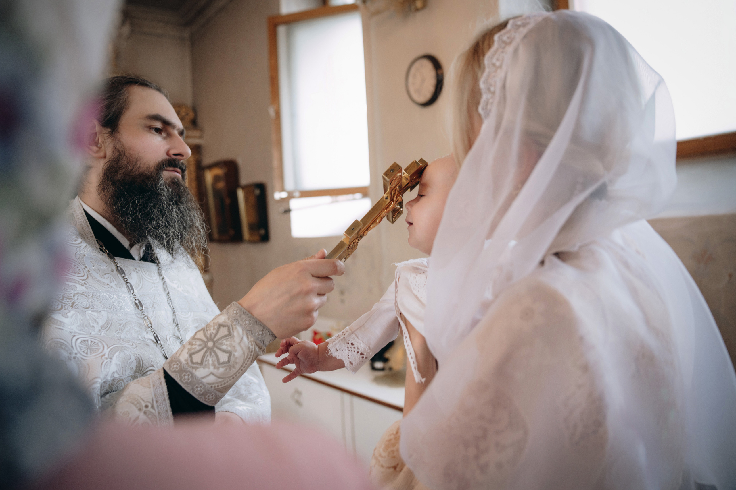 Фотограф на крещение в  Елоховском Кафедральном соборе Богоявления