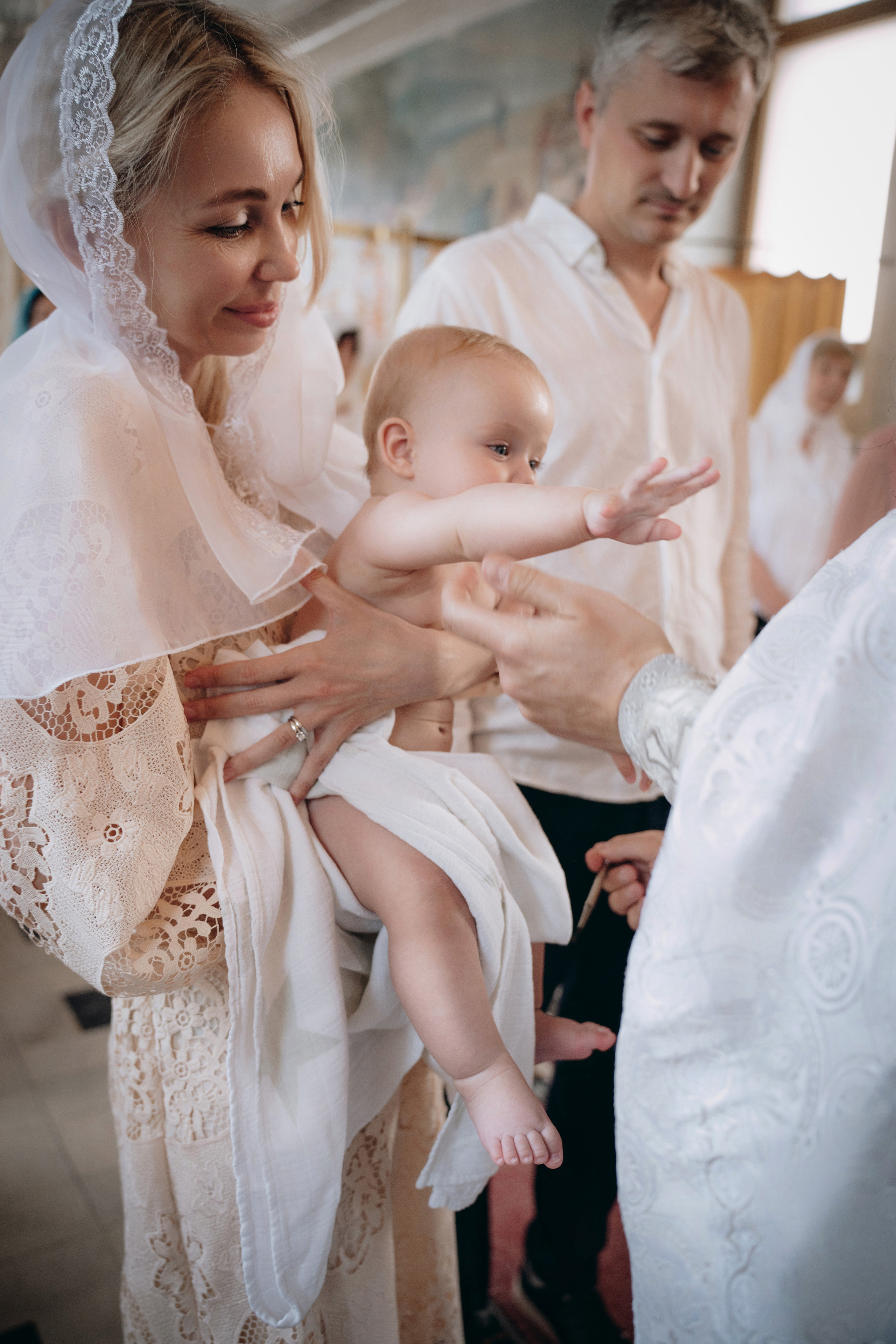 Фотограф на крещение в  Елоховском Кафедральном соборе Богоявления