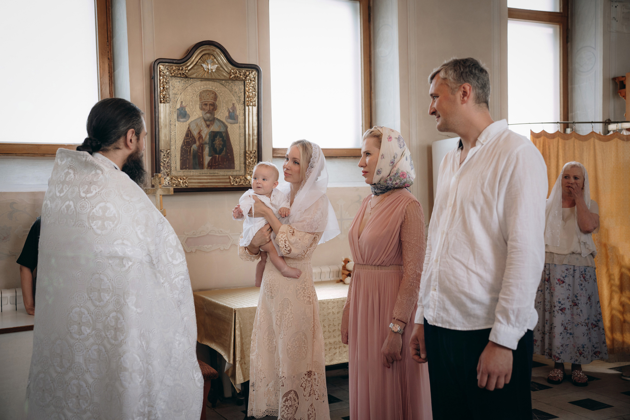 Фотограф на крещение в  Елоховском Кафедральном соборе Богоявления