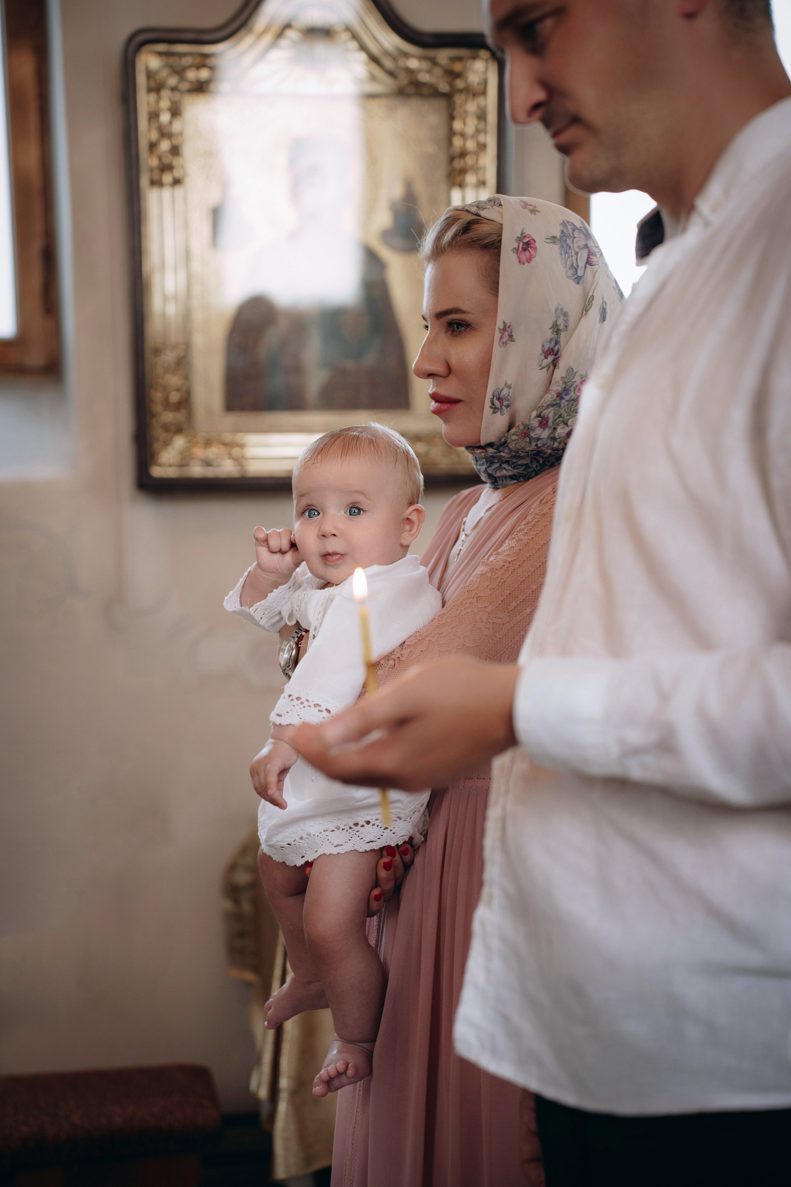 Фотограф на крещение в  Елоховском Кафедральном соборе Богоявления