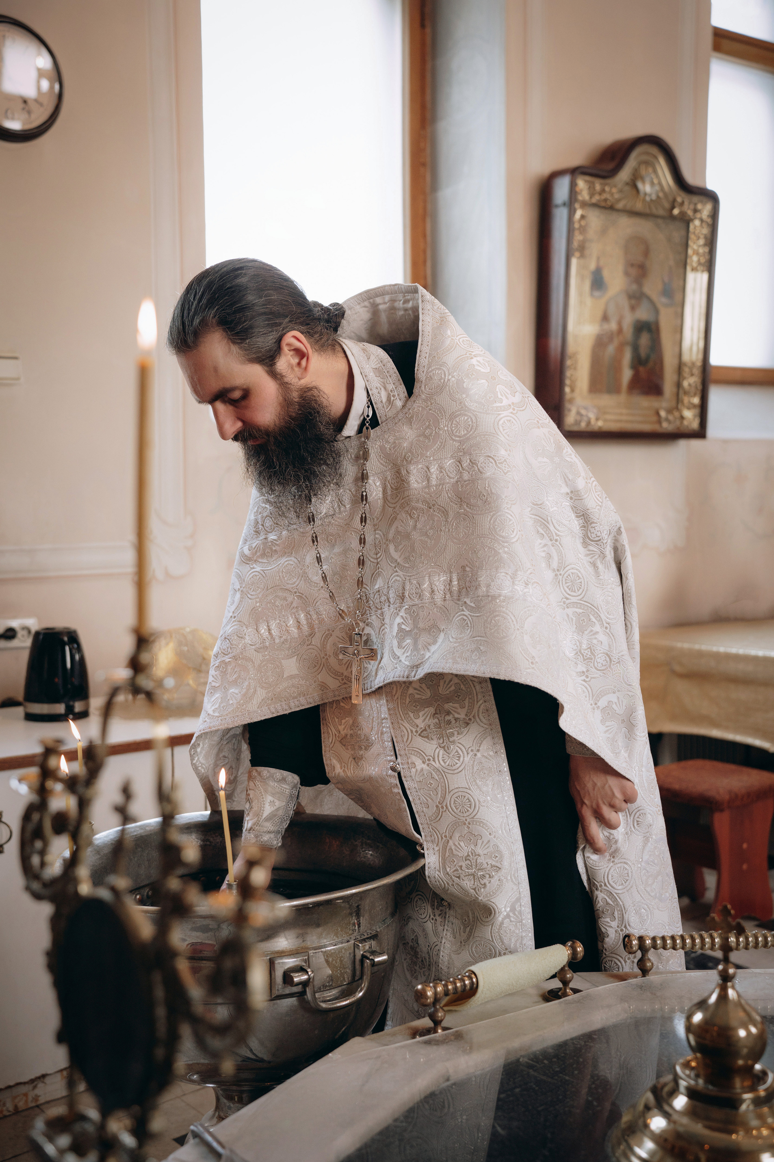 Фотограф на крещение в  Елоховском Кафедральном соборе Богоявления