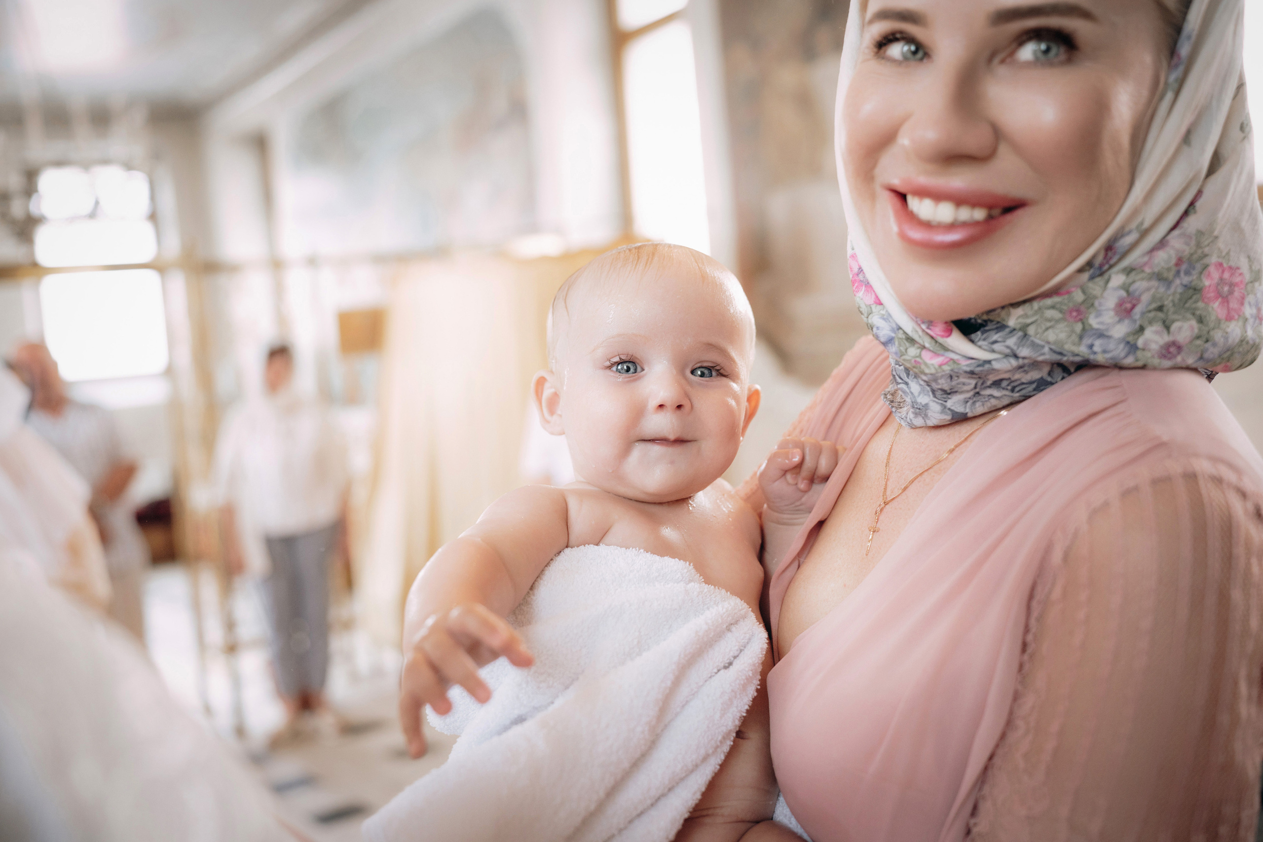 Фотограф на крещение в  Елоховском Кафедральном соборе Богоявления