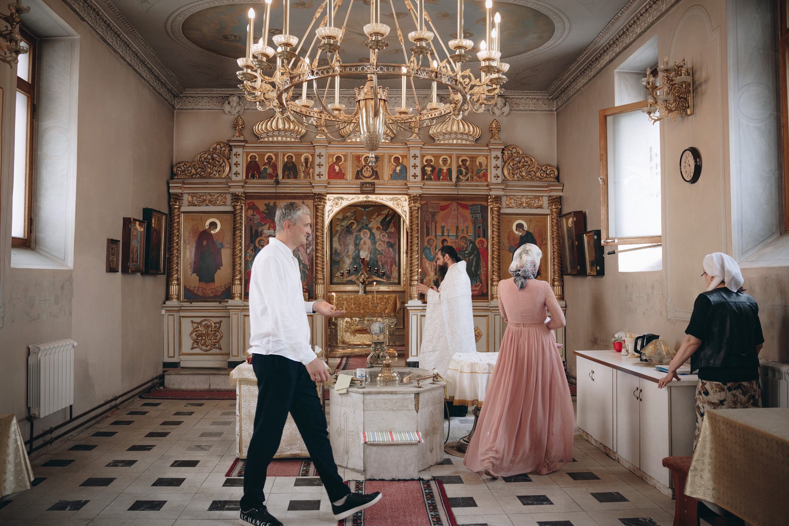 Фотограф на крещение в  Елоховском Кафедральном соборе Богоявления