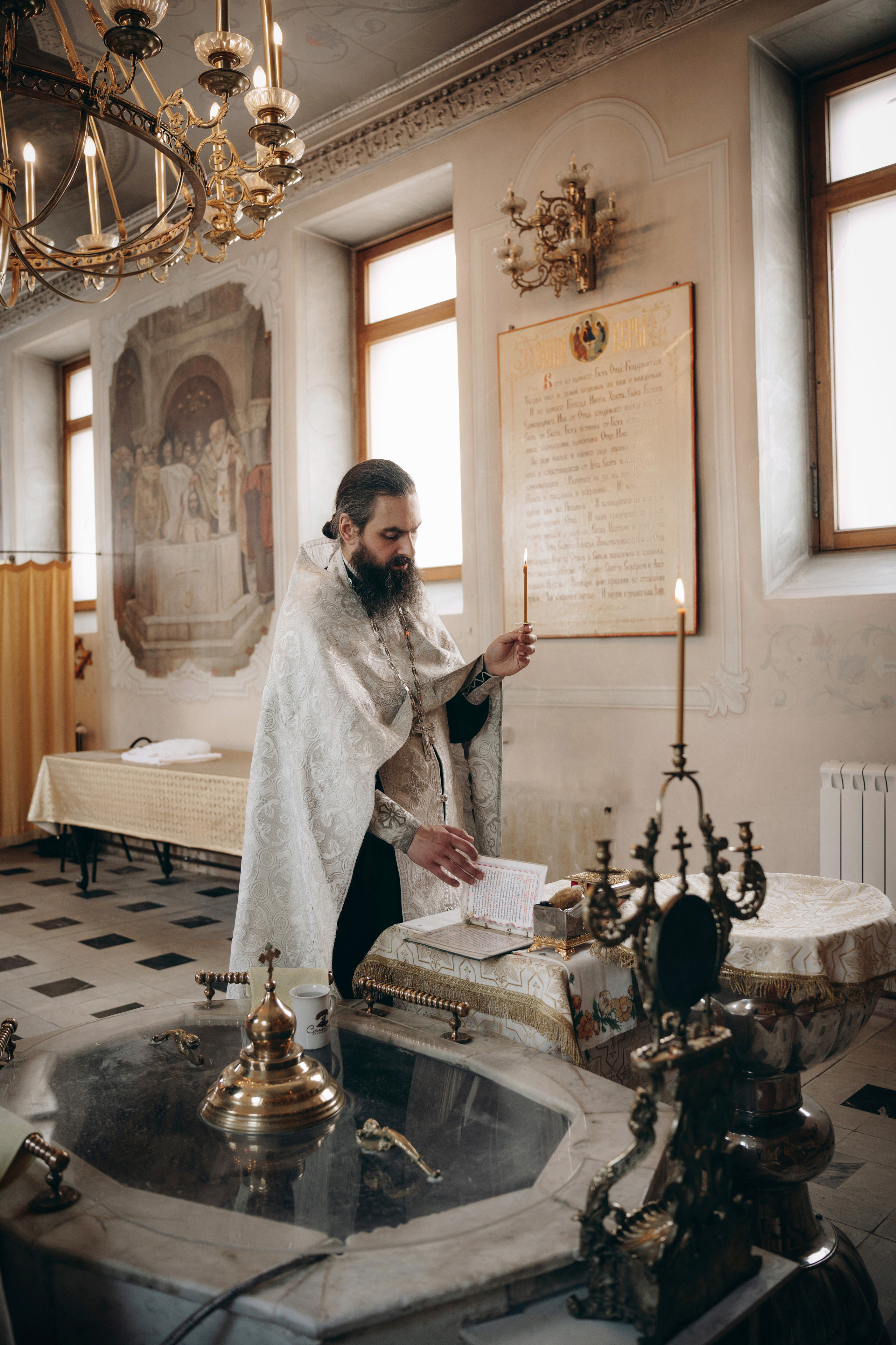 Фотограф на крещение в  Елоховском Кафедральном соборе Богоявления