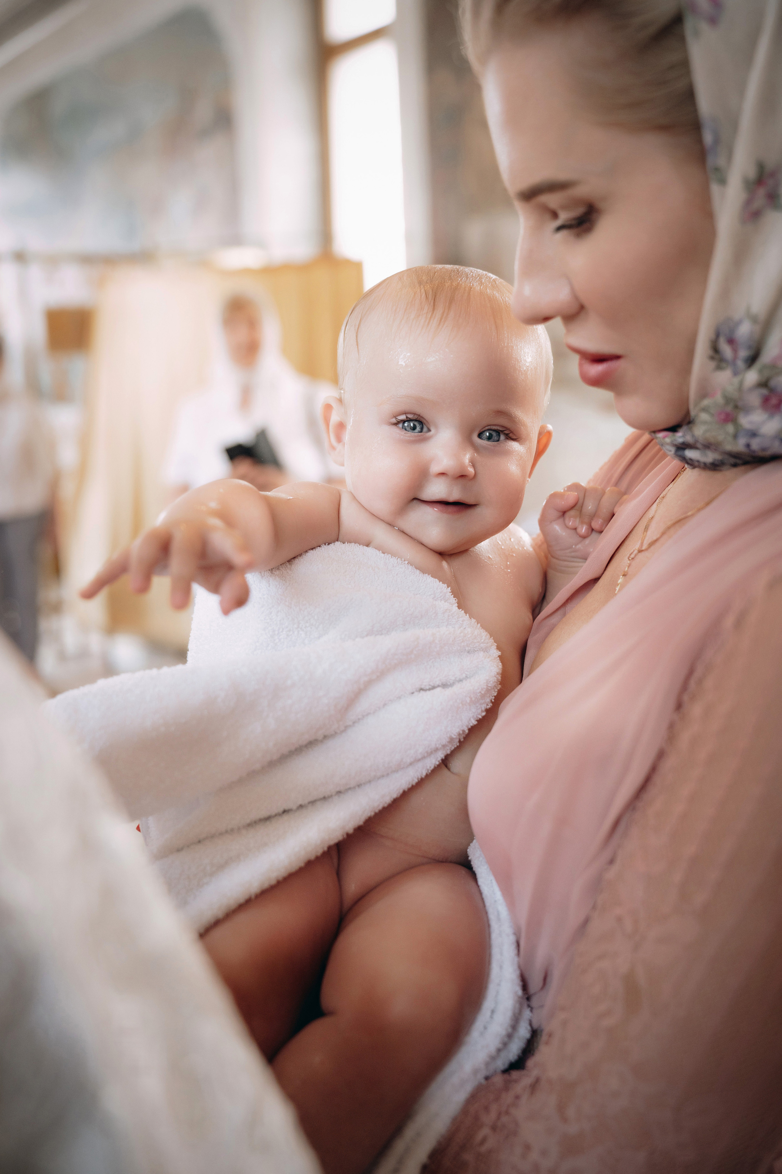 Фотограф на крещение в  Елоховском Кафедральном соборе Богоявления