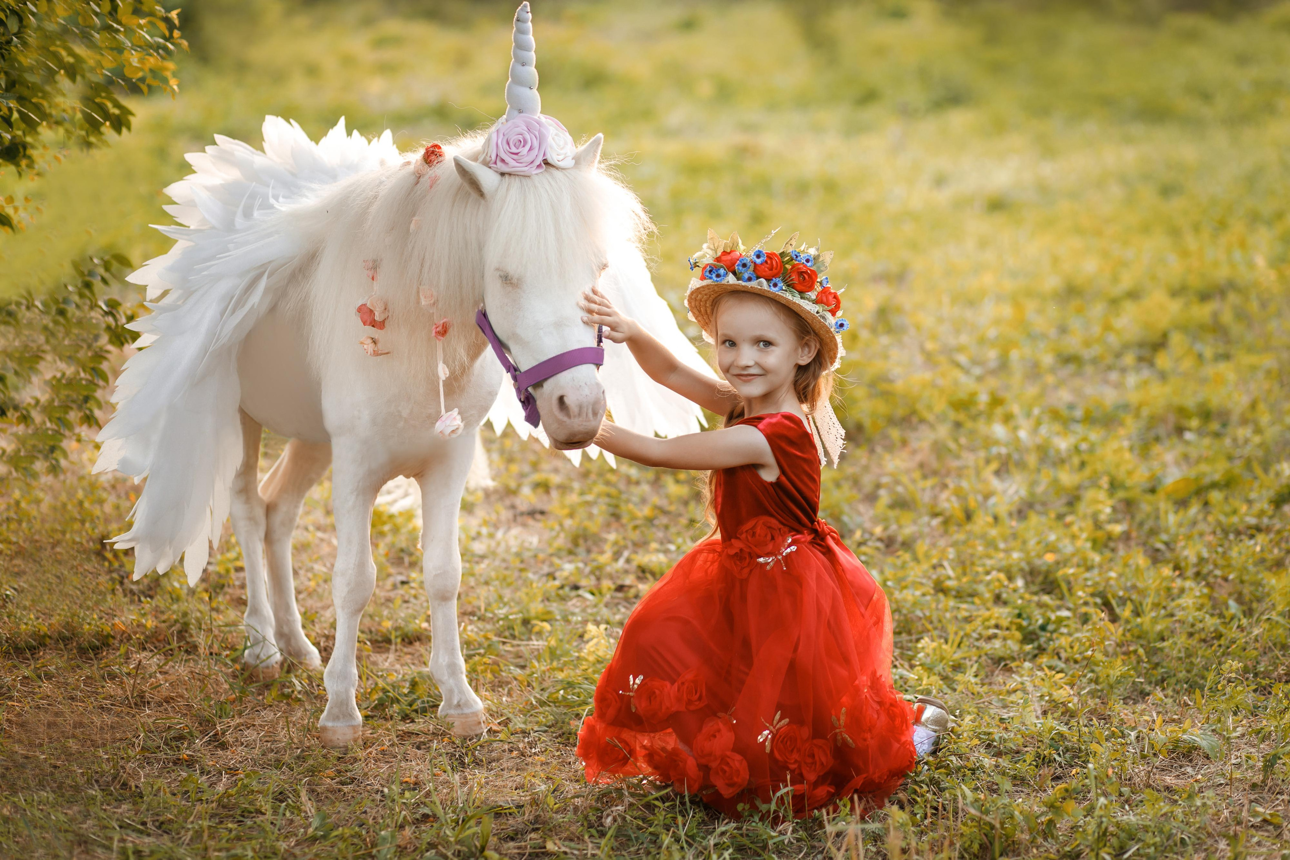 Летняя встреча с единорогом. Семейный и детский фотограф в Ростове-на-Дону