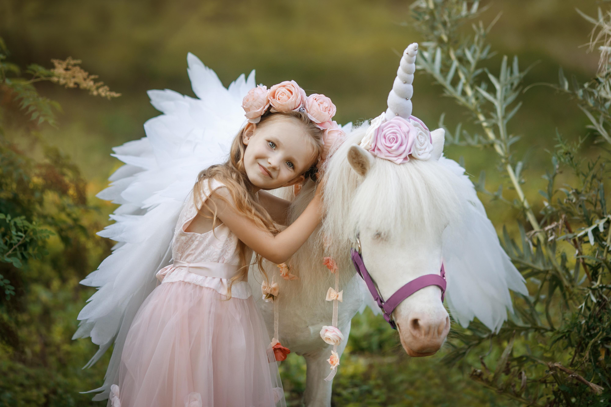 Летняя встреча с единорогом. Семейный и детский фотограф в Ростове-на-Дону