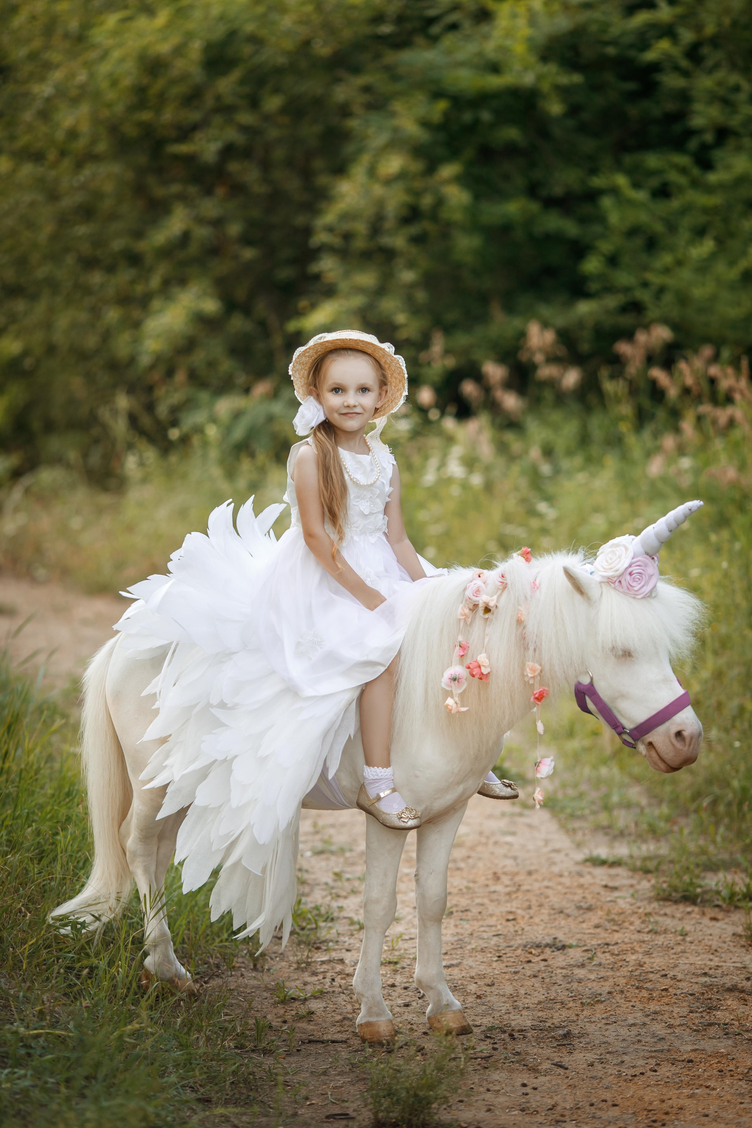 Летняя встреча с единорогом. Семейный и детский фотограф в Ростове-на-Дону