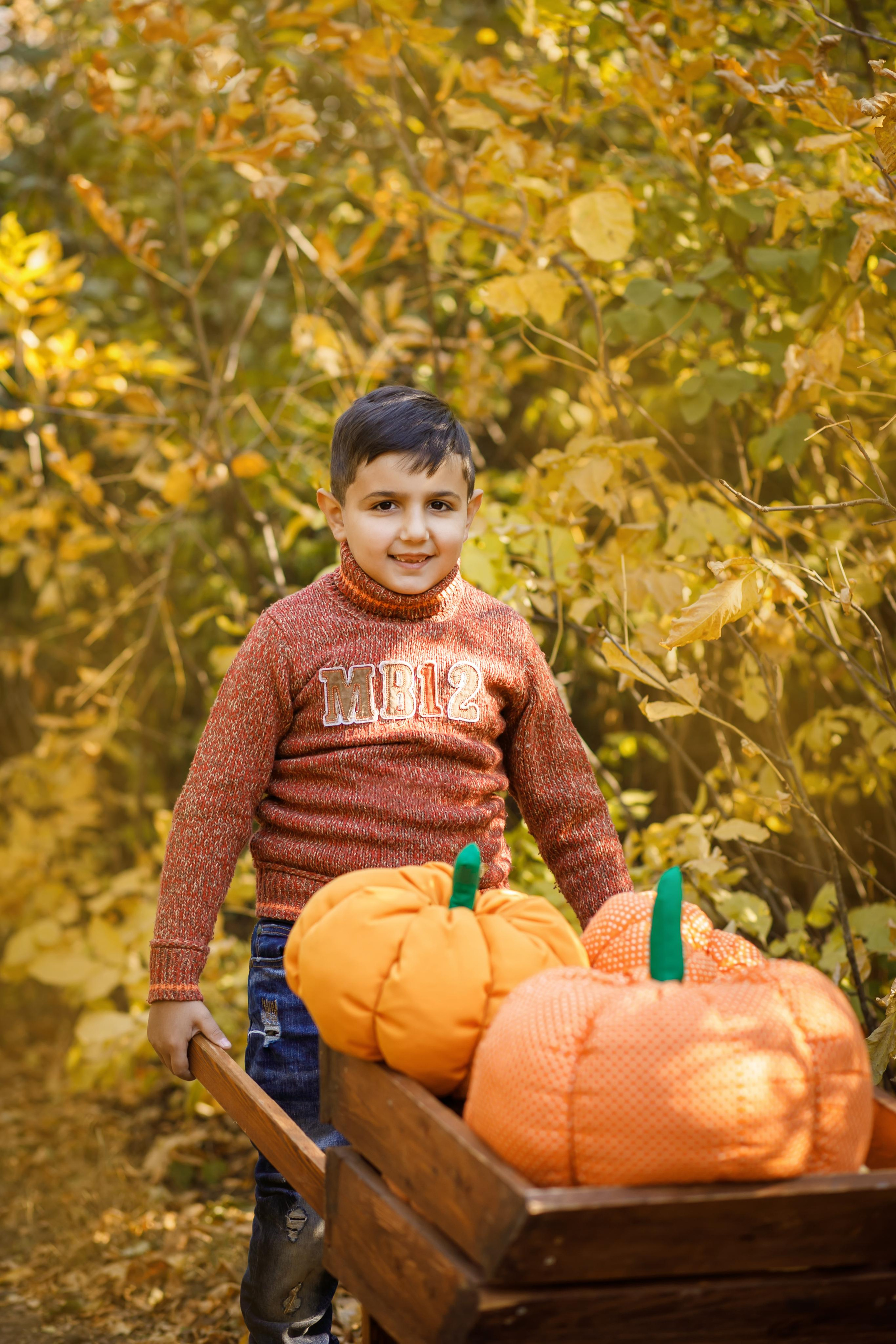 Осенняя прогулка в Ботаническом саду. Семейный и детский фотограф в Ростове-на-Дону