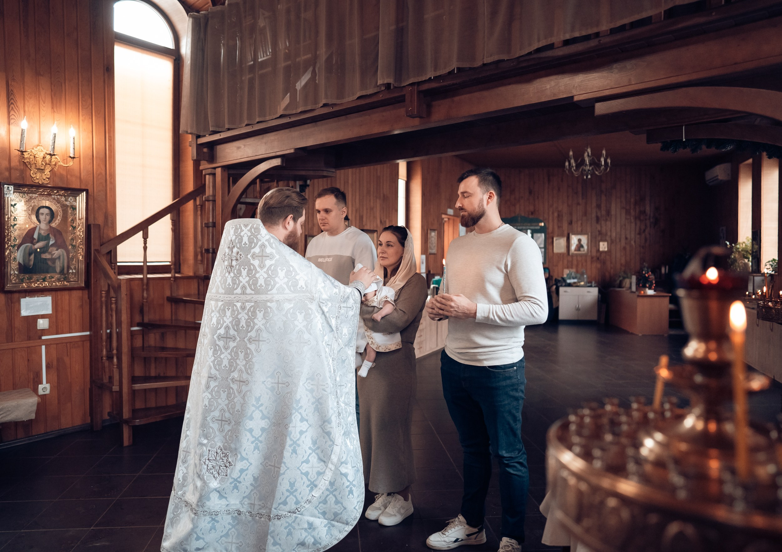 Крещение в храме Блж.Ксении Петербургской Севастополь. Церковный фотограф Севастополь
