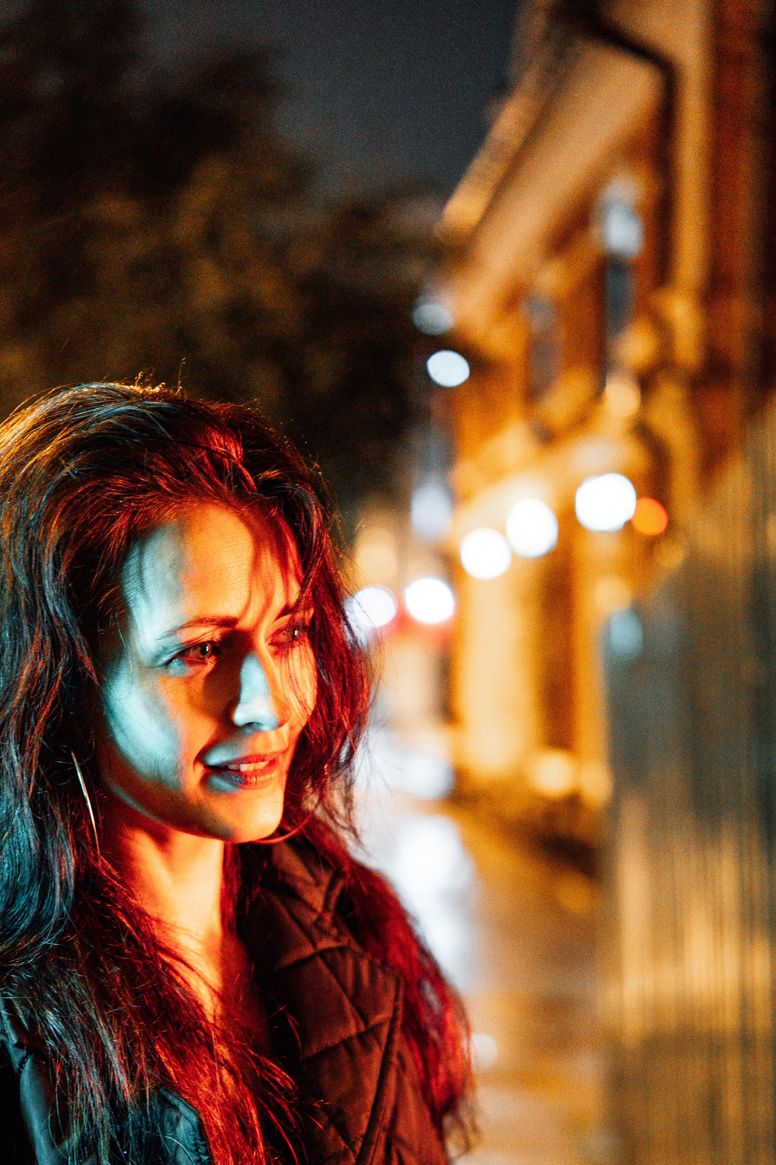 Ночная съёмка в городе. Фотограф и видеограф Анна Жагорина