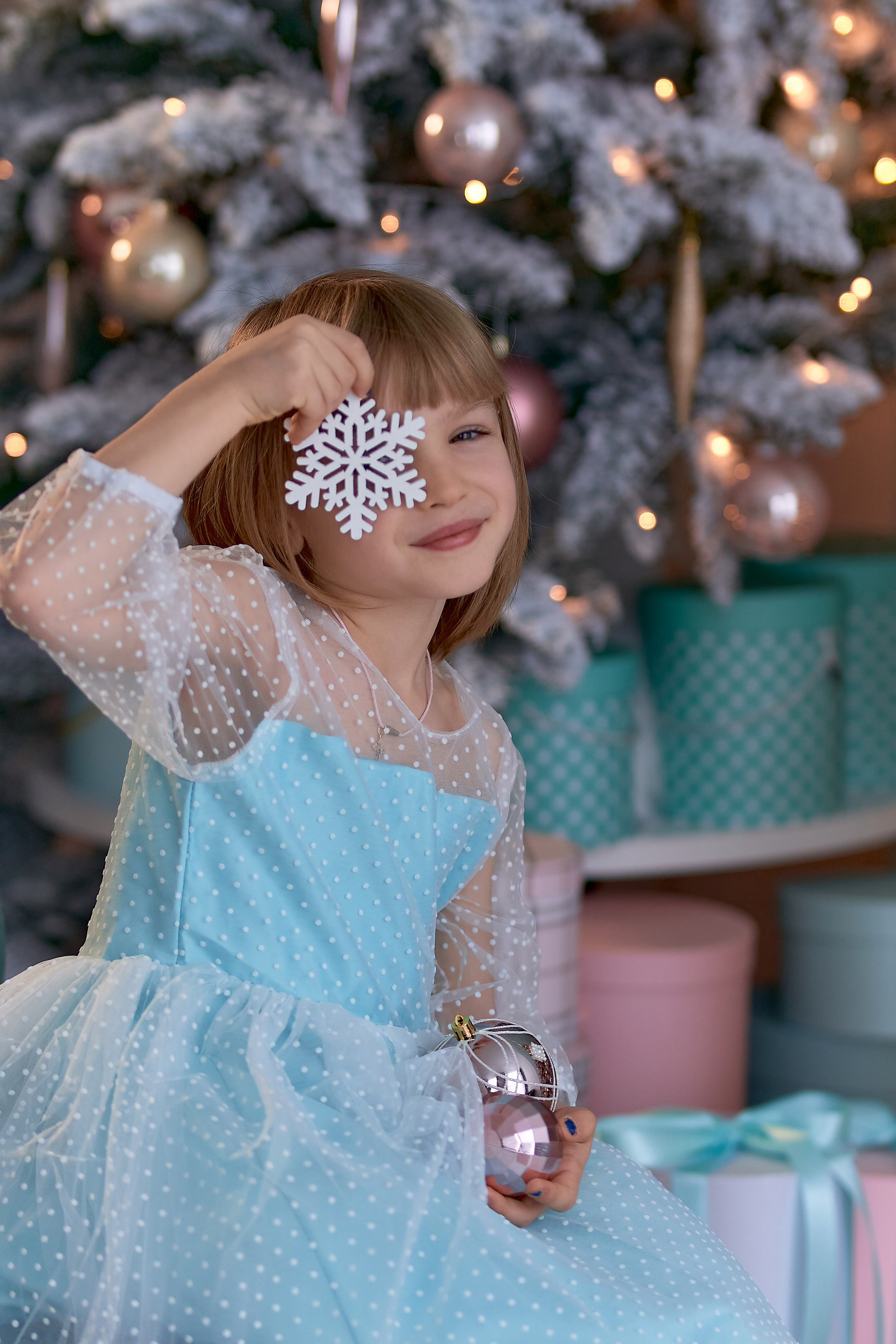 Новогодняя фотосессия в студии PinkMoonStudio в Геленджике