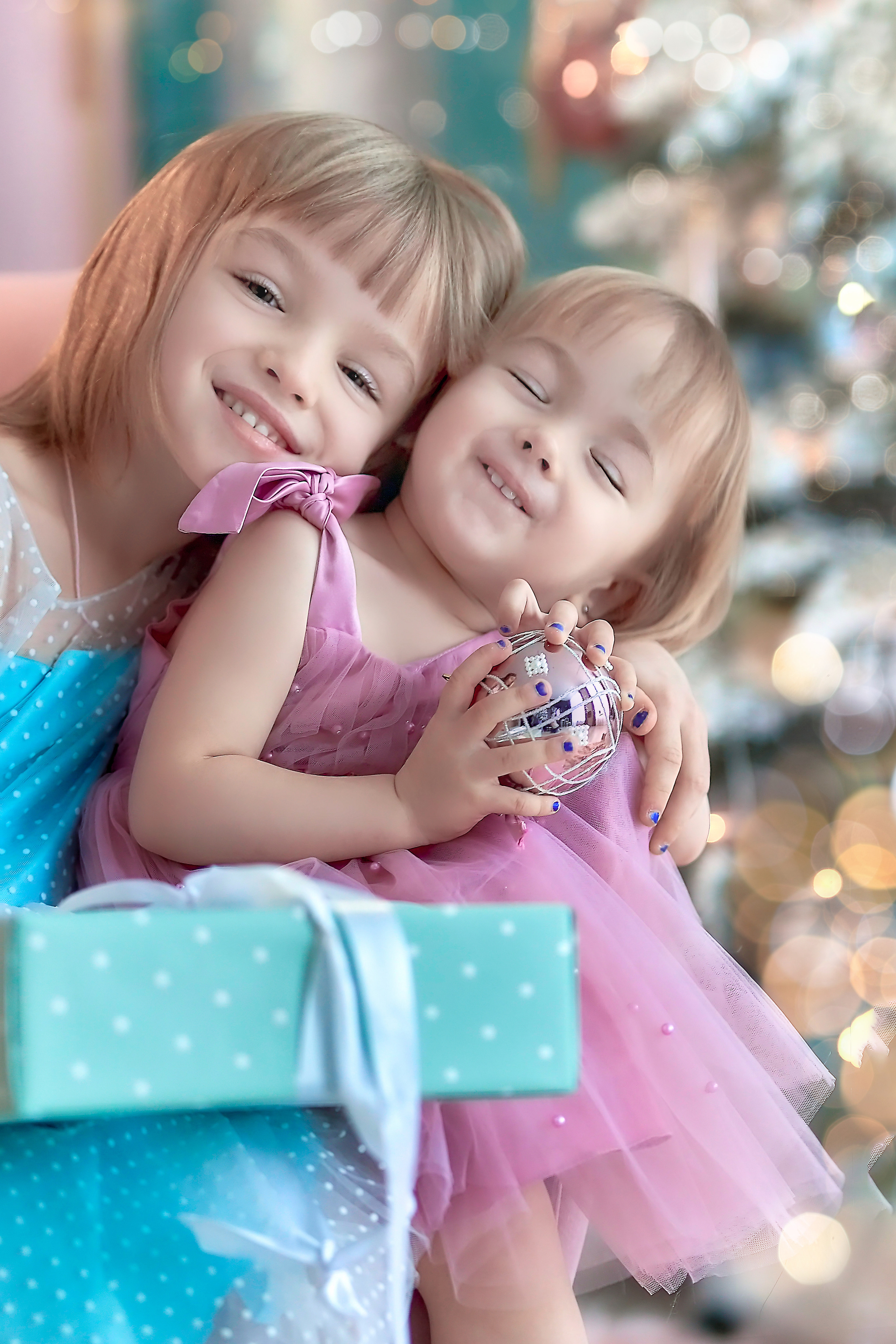 Новогодняя фотосессия в студии PinkMoonStudio в Геленджике