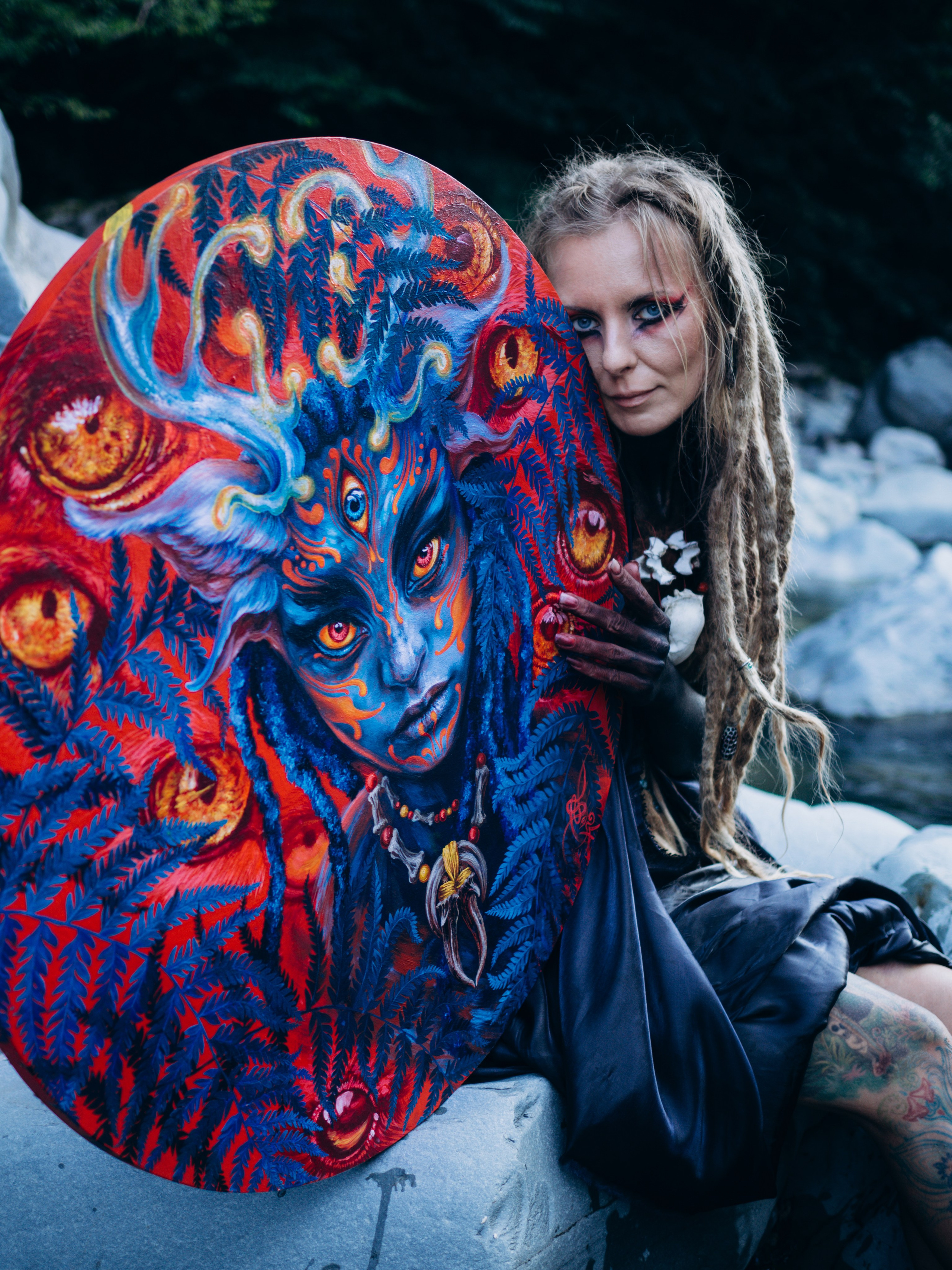 Индивидуальная фотосессия для художницы